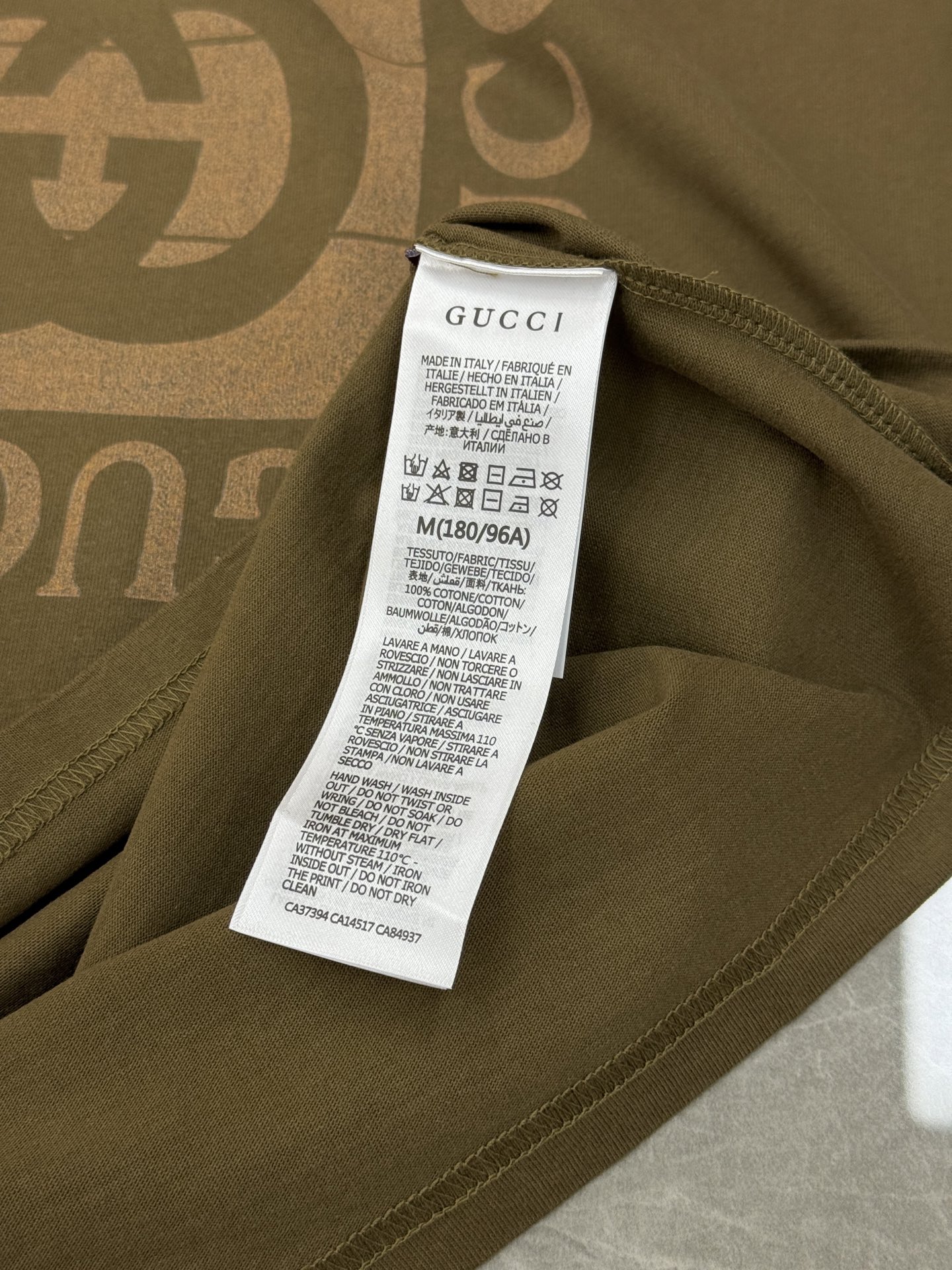 。🌾 Gucci26s潮牌印花短袖T恤.男女同款❤️古齐2026SS系列印花短袖T恤，采用YB原生全棉，