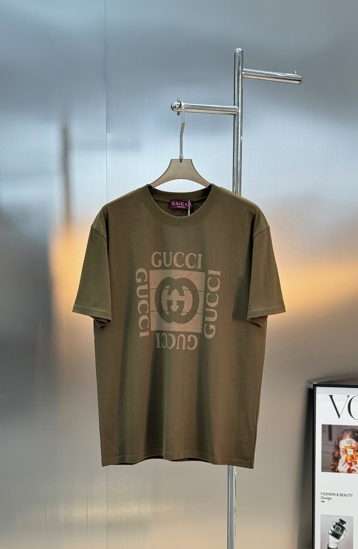 。🌾 Gucci26s潮牌印花短袖T恤.男女同款❤️古齐2026SS系列印花短袖T恤，采用YB原生全棉，