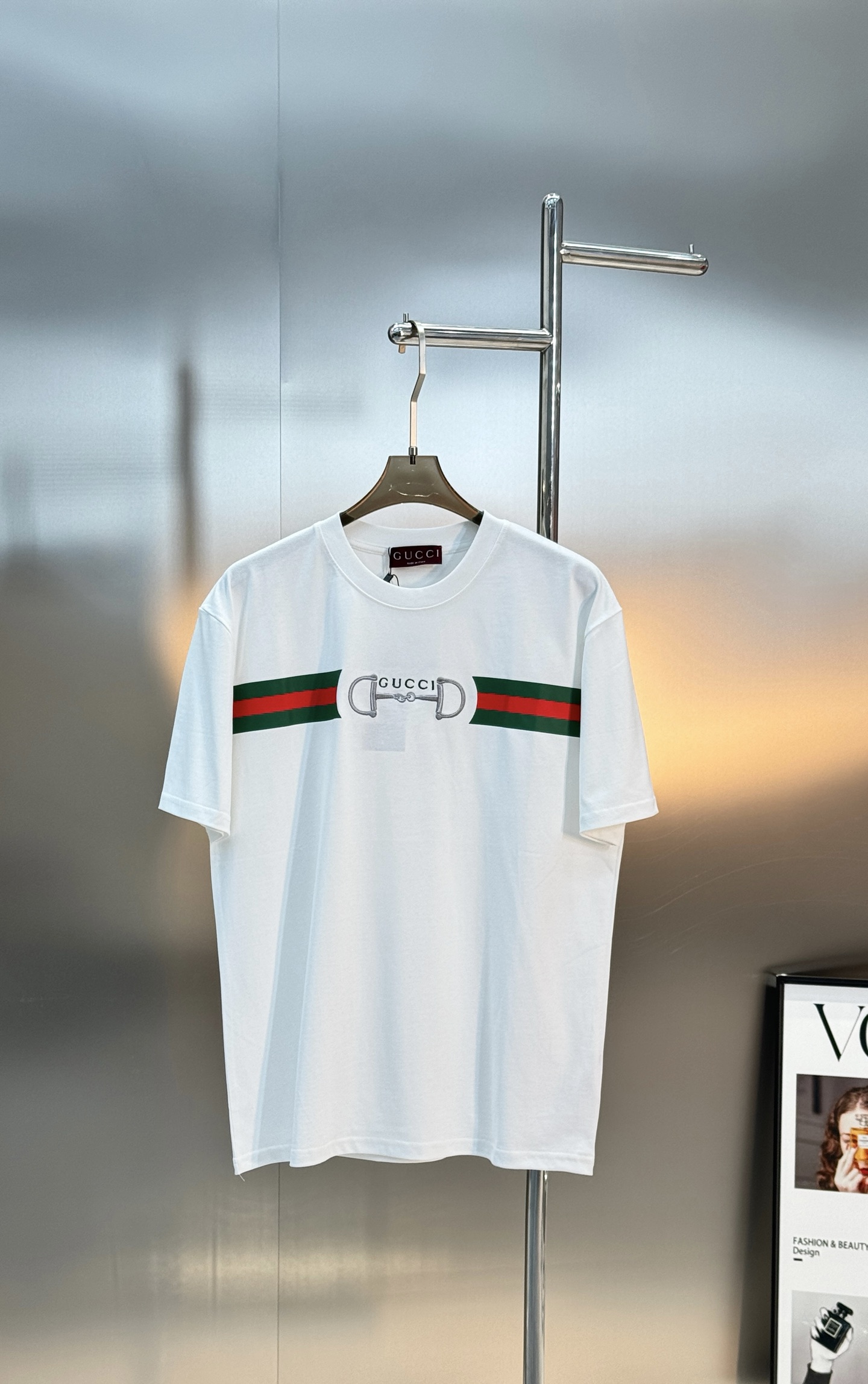 。🌾 Gucci26s潮牌印花短袖T恤.男女同款❤️古齐2026SS系列印花短袖T恤，采用YB原生全棉，