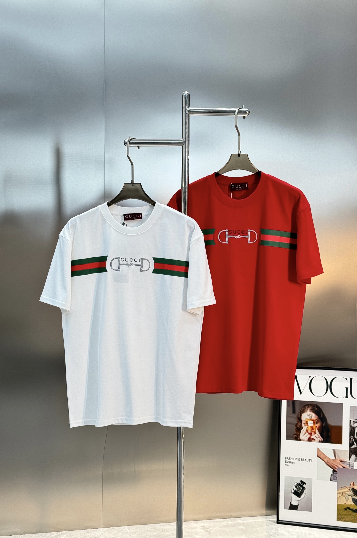 。🌾 Gucci26s潮牌印花短袖T恤.男女同款❤️古齐2026SS系列印花短袖T恤，采用YB原生全棉，