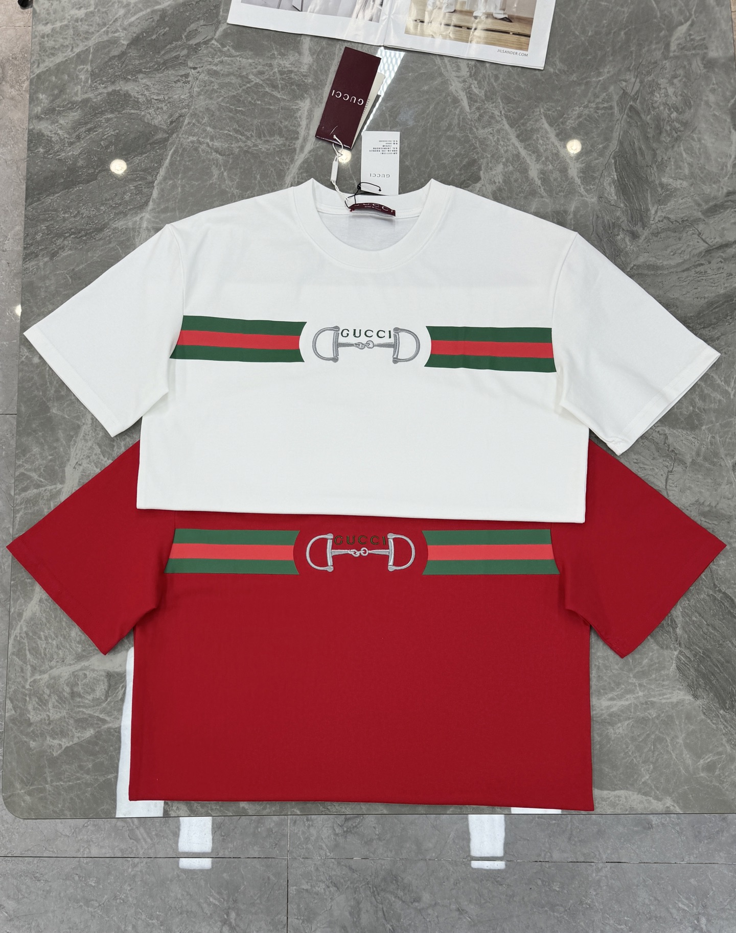 。🌾 Gucci26s潮牌印花短袖T恤.男女同款❤️古齐2026SS系列印花短袖T恤，采用YB原生全棉，