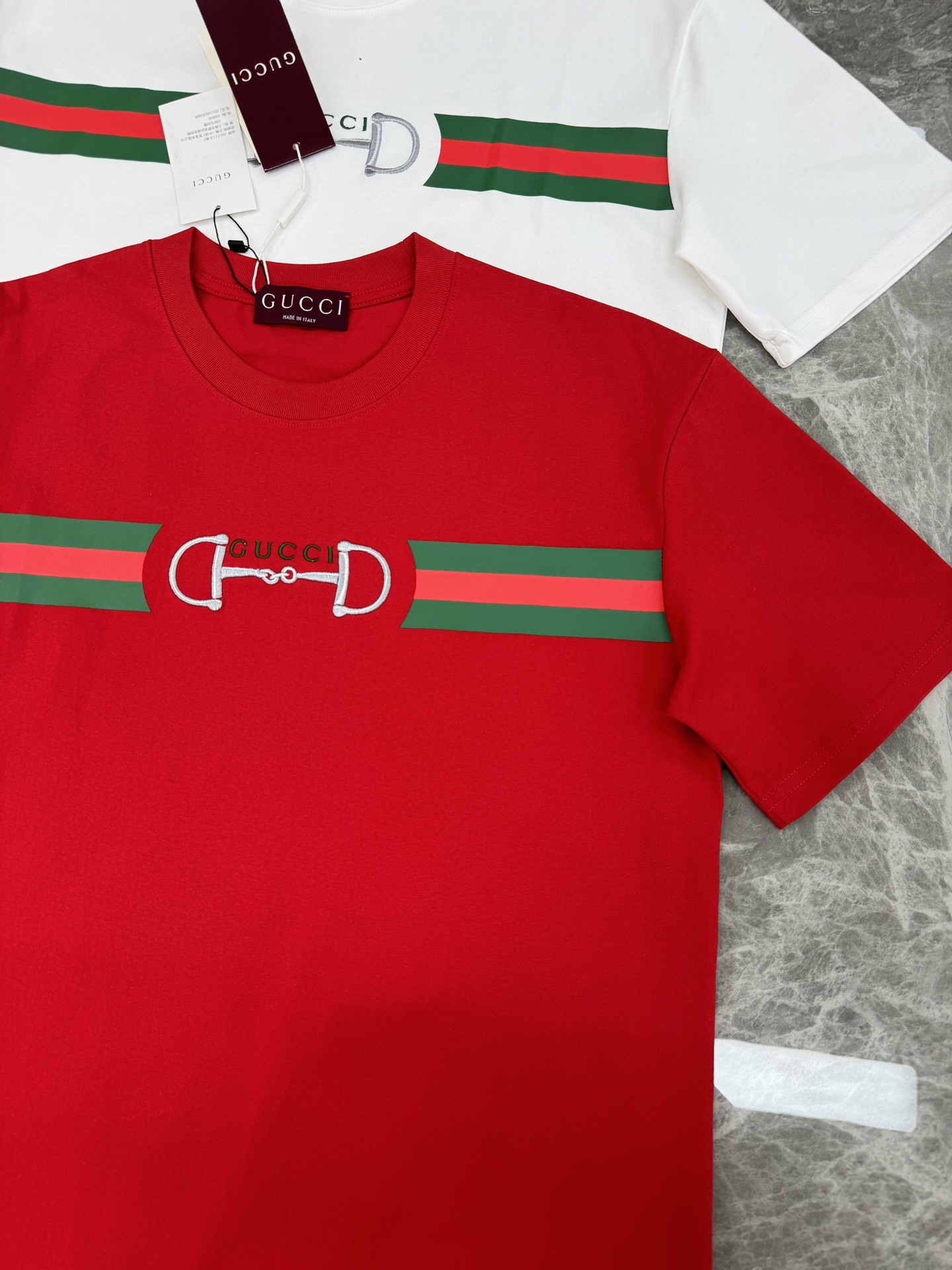 。🌾 Gucci26s潮牌印花短袖T恤.男女同款❤️古齐2026SS系列印花短袖T恤，采用YB原生全棉，