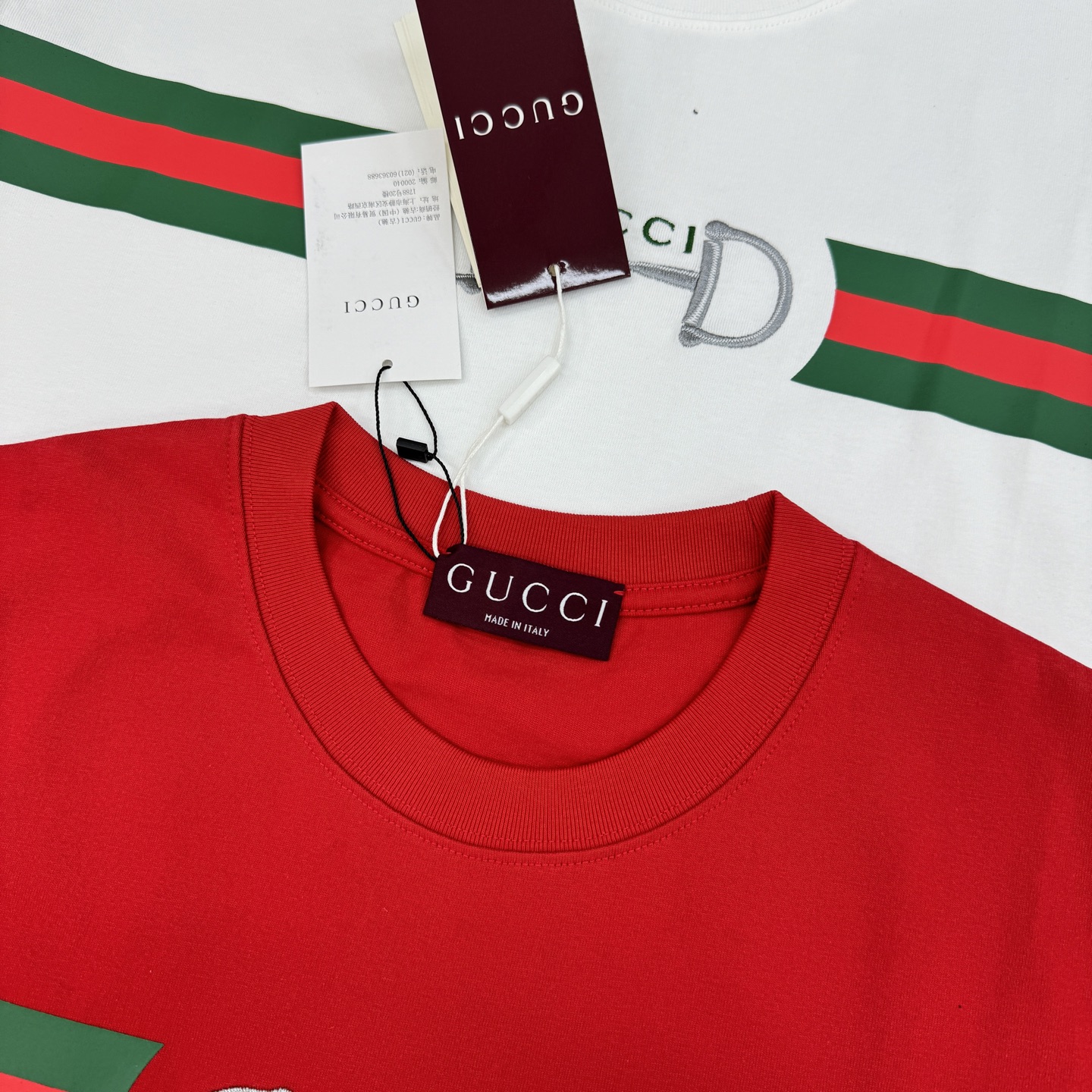 。🌾 Gucci26s潮牌印花短袖T恤.男女同款❤️古齐2026SS系列印花短袖T恤，采用YB原生全棉，