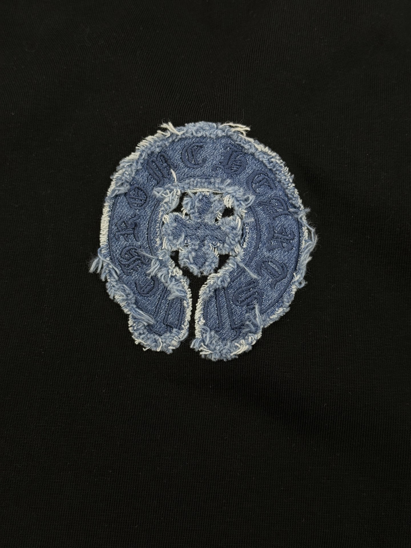 。🌾 Chrome Hearts 克罗心26s新品潮牌T恤.男女同款❤️双面品牌字母标识绣花设计.双面大