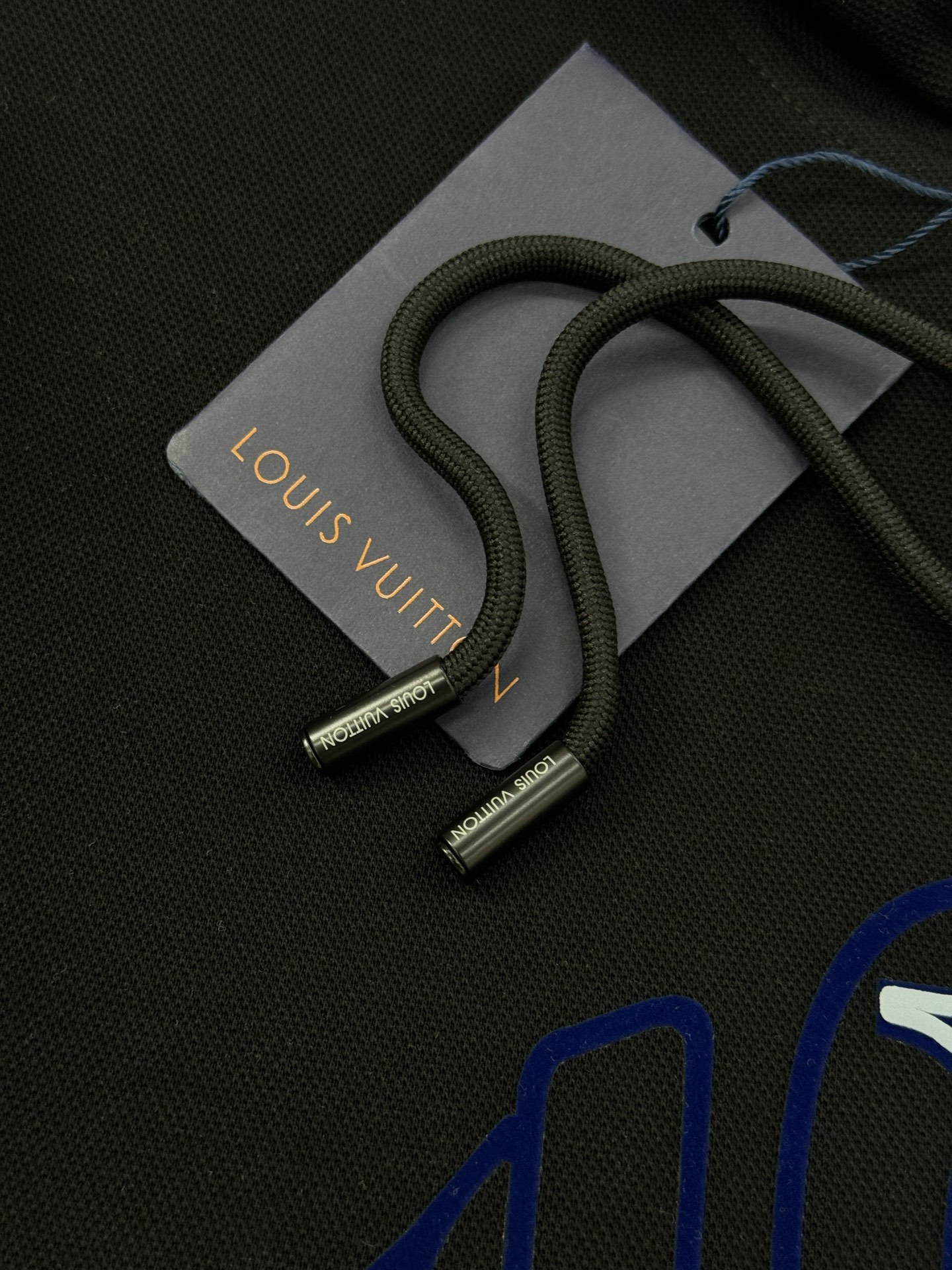 LOUIS VUITTON驴牌*涂鸦风印花卫衣.男女同款！经典Monogram字母+品牌标志，蓝白配色超