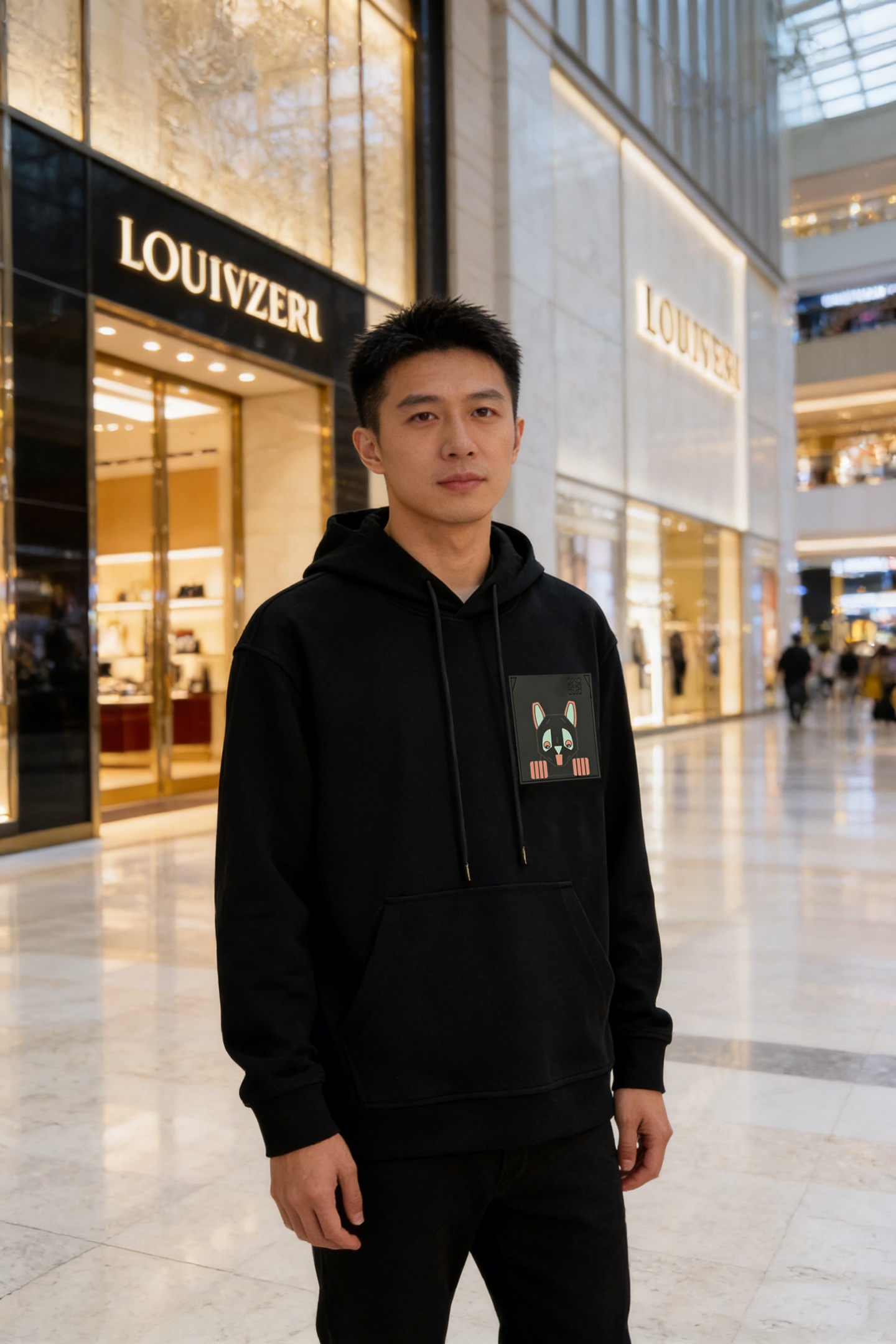 LOEWE x Louis Wain联名猫咪连帽卫衣❤️LOEWE和英国插画家Louis Wain联名猫