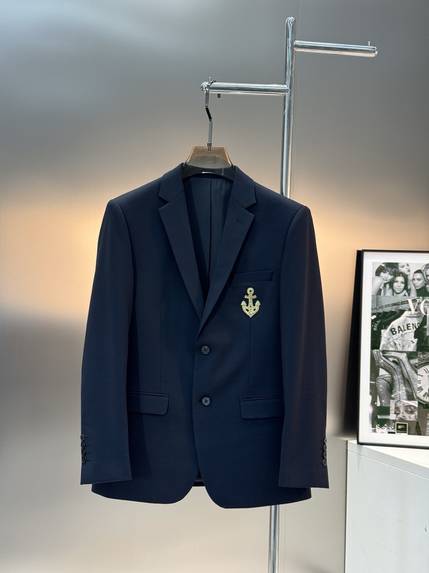 BALMAIN*巴尔曼新款男士商务套西！超高端顶尖一线成衣手工系列，西装领域里的佼佼者，世界公认的顶级面