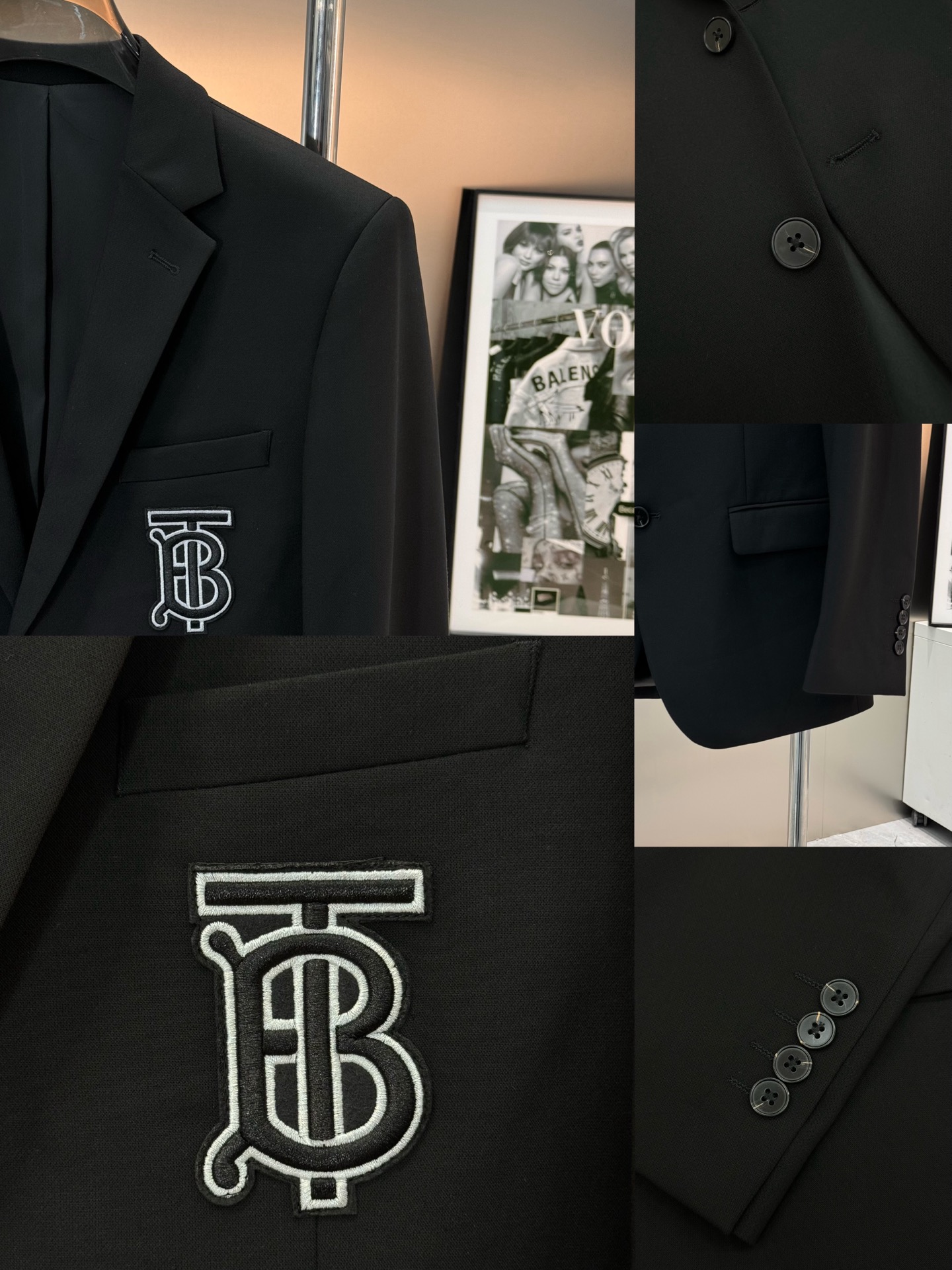 BBR*巴宝莉新款男士商务套西！超高端顶尖一线成衣手工系列，西装领域里的佼佼者，世界公认的顶级面料和工艺