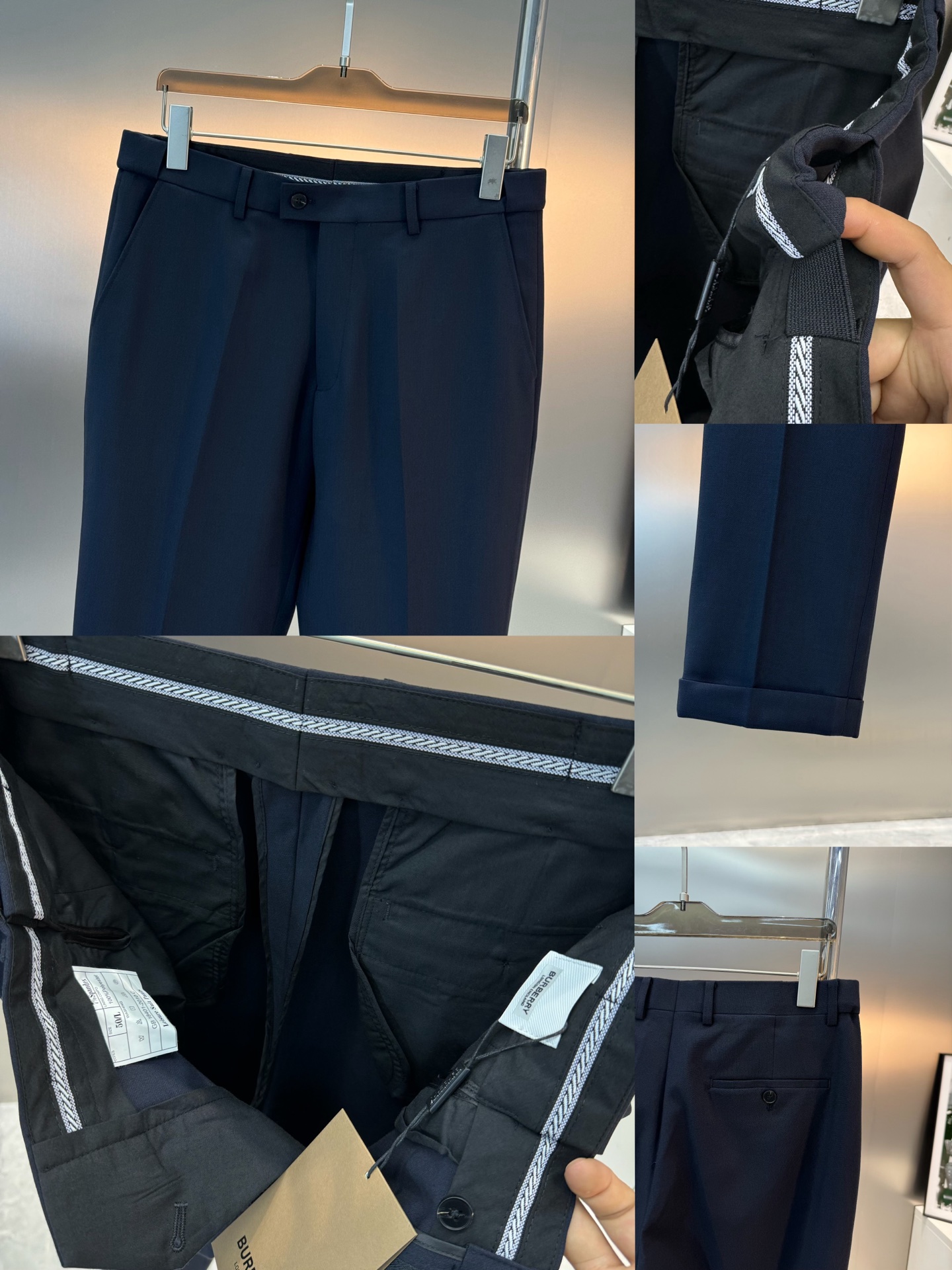 BBR*巴宝莉新款男士商务套西！超高端顶尖一线成衣手工系列，西装领域里的佼佼者，世界公认的顶级面料和工艺