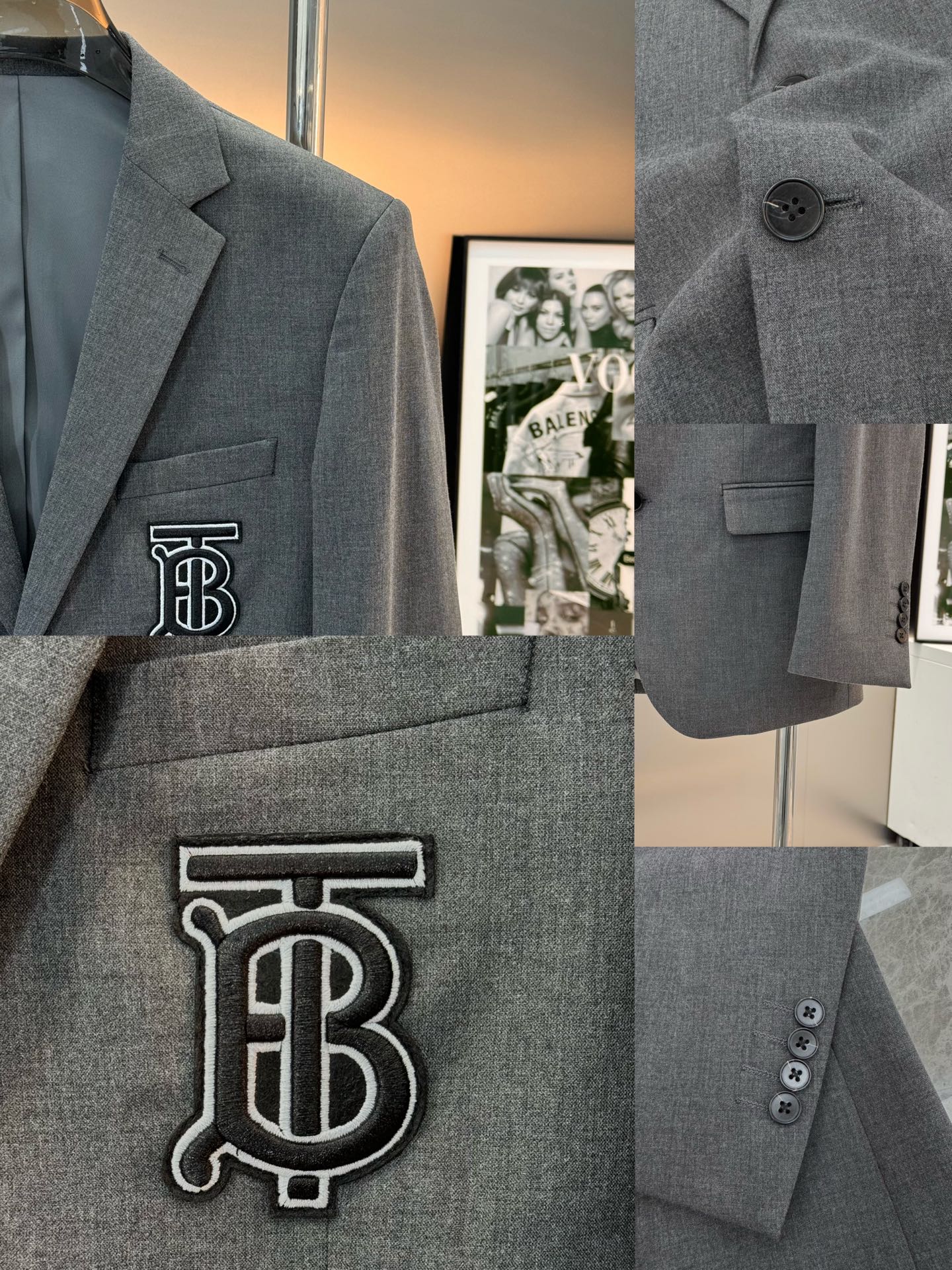 BBR*巴宝莉新款男士商务套西！超高端顶尖一线成衣手工系列，西装领域里的佼佼者，世界公认的顶级面料和工艺