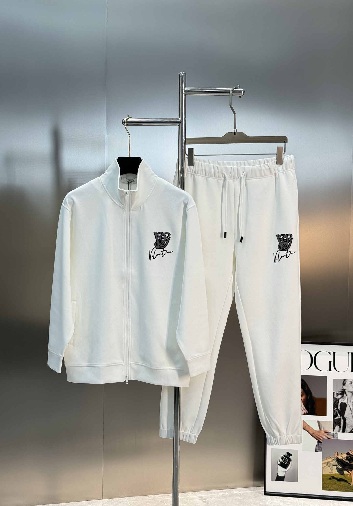 外套，裤L275 华伦天奴（Valentino）新款休闲天丝套装！新品推荐❤️可分开购买.专柜同步！细节