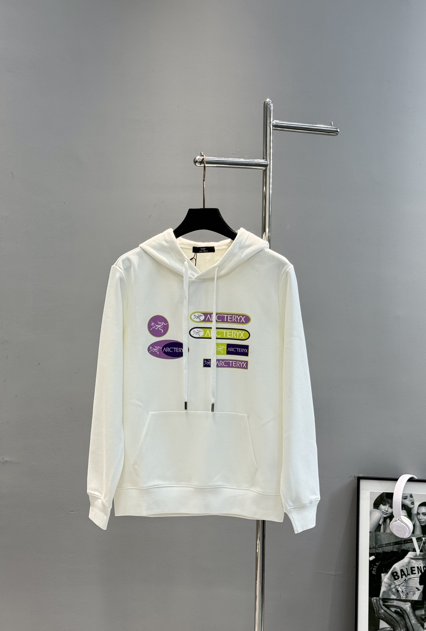 ARC‘TERYX始祖鸟新款连帽卫衣.25s秋冬原单爆款🔥男女同款！胸口品牌字母图形标识.高温烫画工艺.
