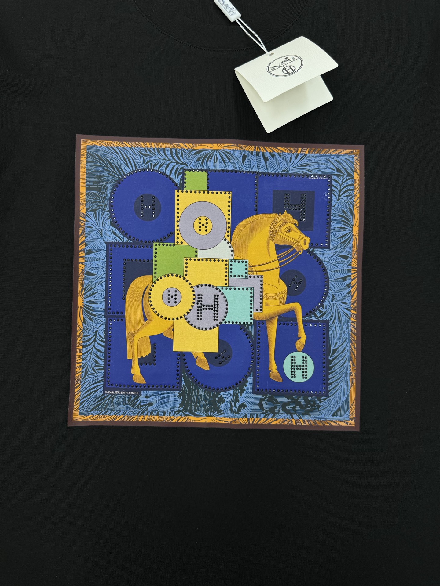 HERM*S爱马仕新款丝光棉T恤.新品为全新系列注入满满活力，这款单品用心甄选200g丝光棉面料制成，面