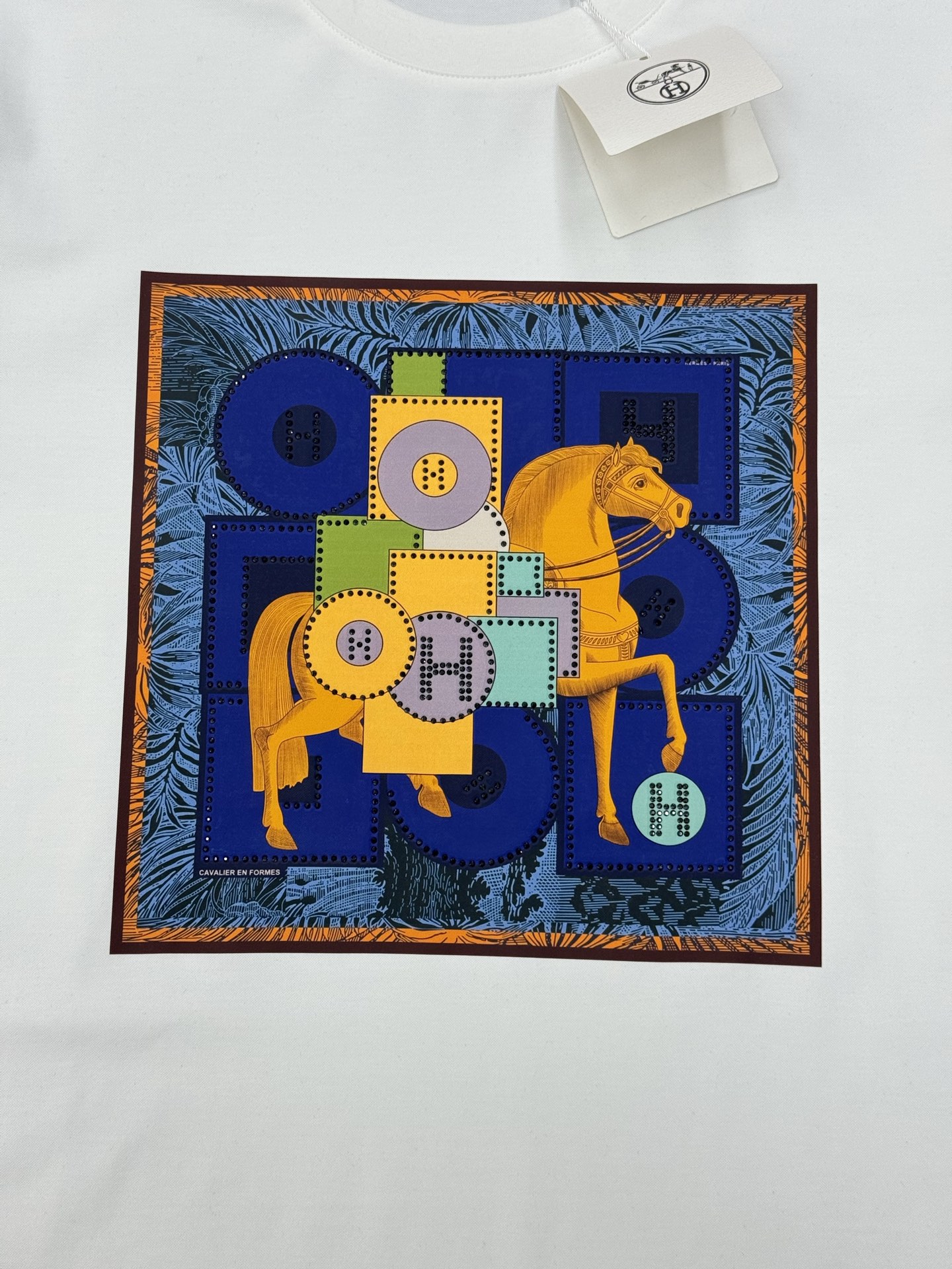 HERM*S爱马仕新款丝光棉T恤.新品为全新系列注入满满活力，这款单品用心甄选200g丝光棉面料制成，面