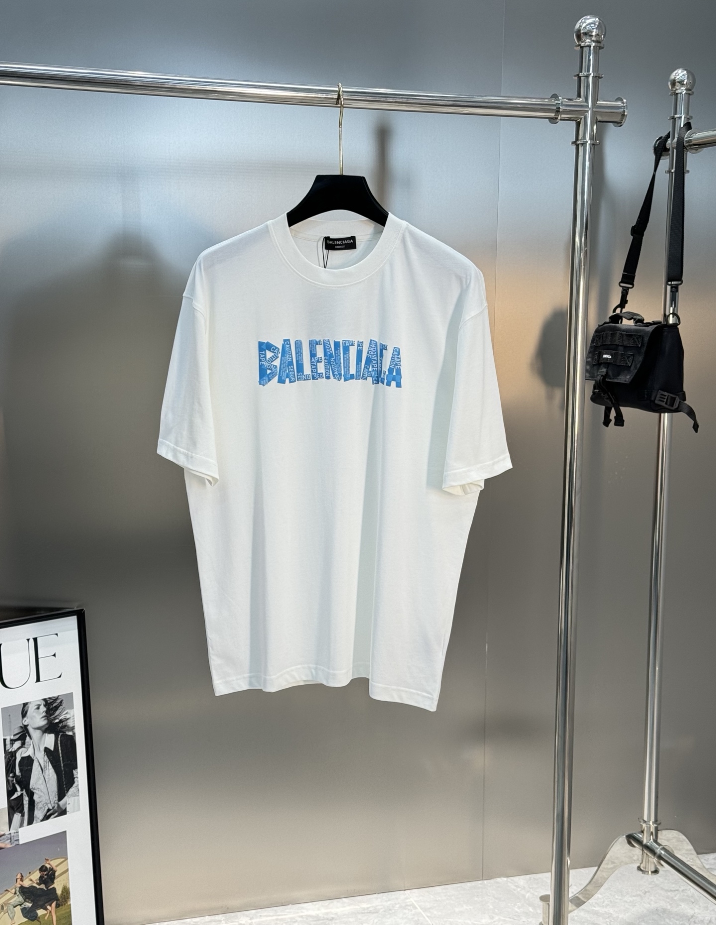 。🌾 BALENCIAG*巴黎世家新款潮牌T恤.男女同款推荐！280g纯棉面料.定制螺纹.面料柔软舒适.