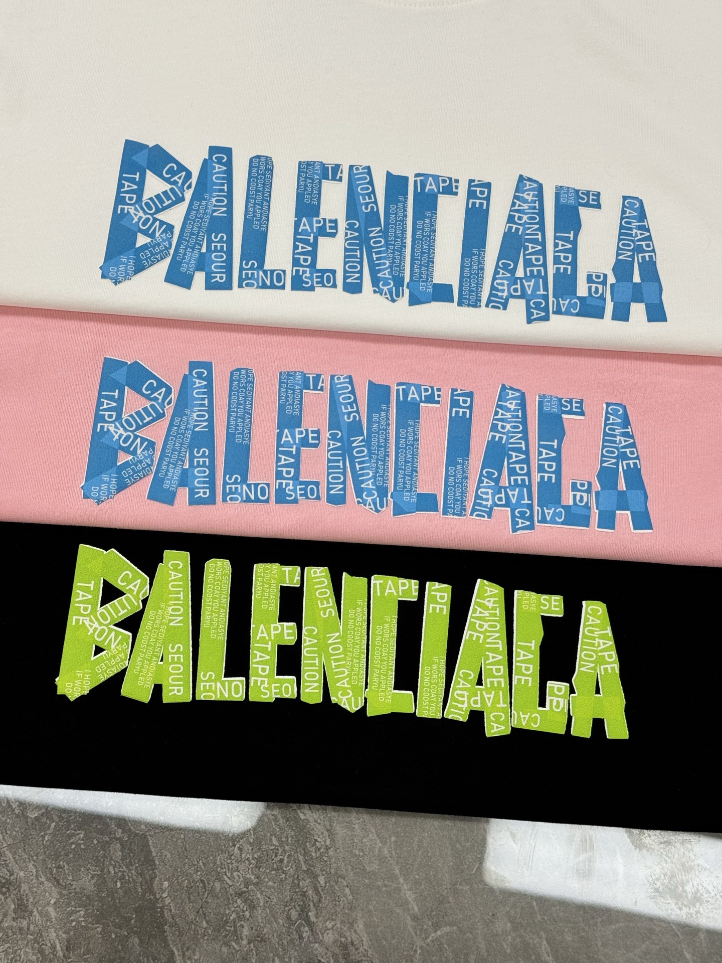 。🌾 BALENCIAG*巴黎世家新款潮牌T恤.男女同款推荐！280g纯棉面料.定制螺纹.面料柔软舒适.