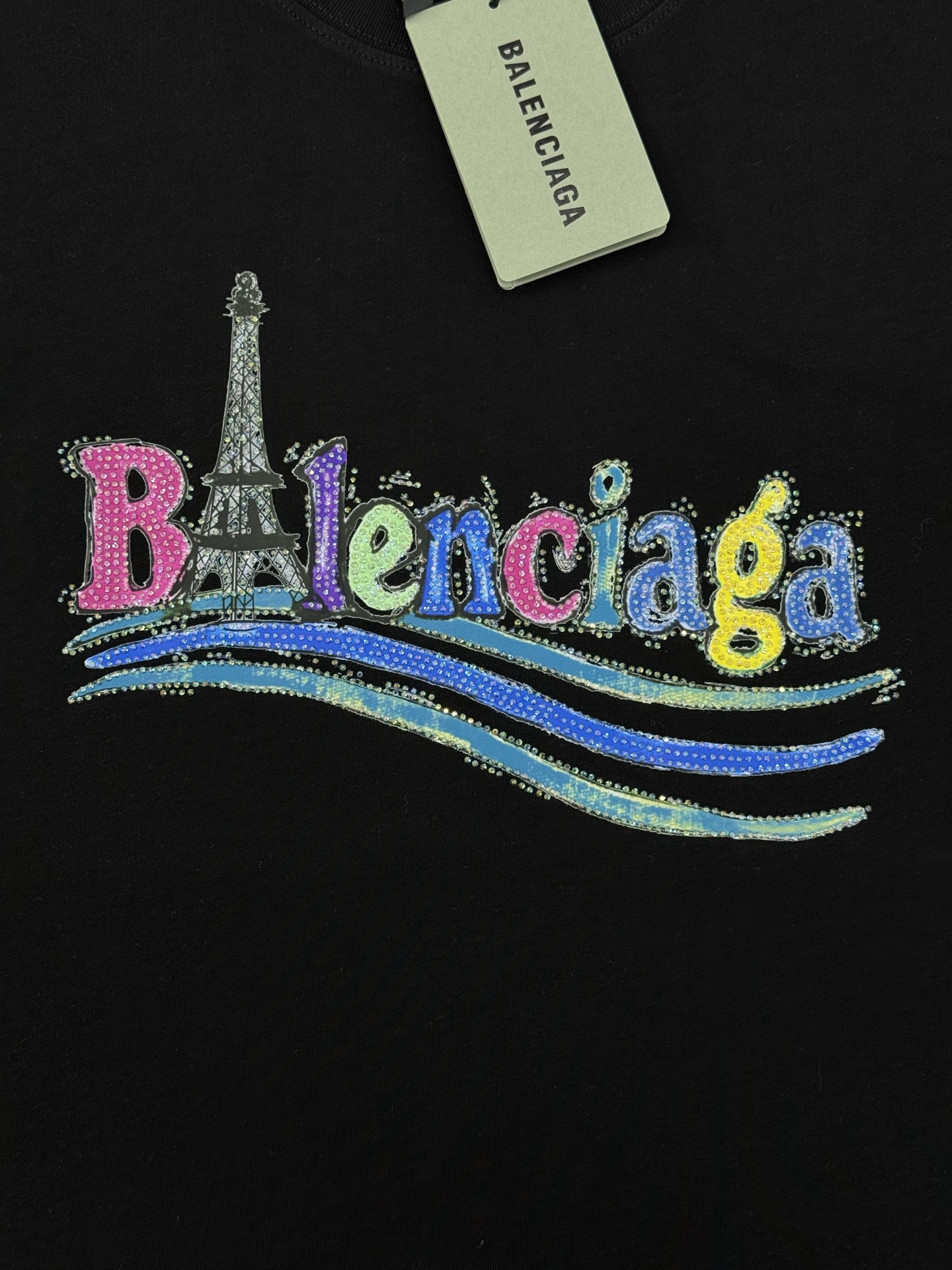 。🌾 Balenciag*巴黎世家新款潮牌可乐logoT恤.男女同款！os版型真的很迷人.新款面料230