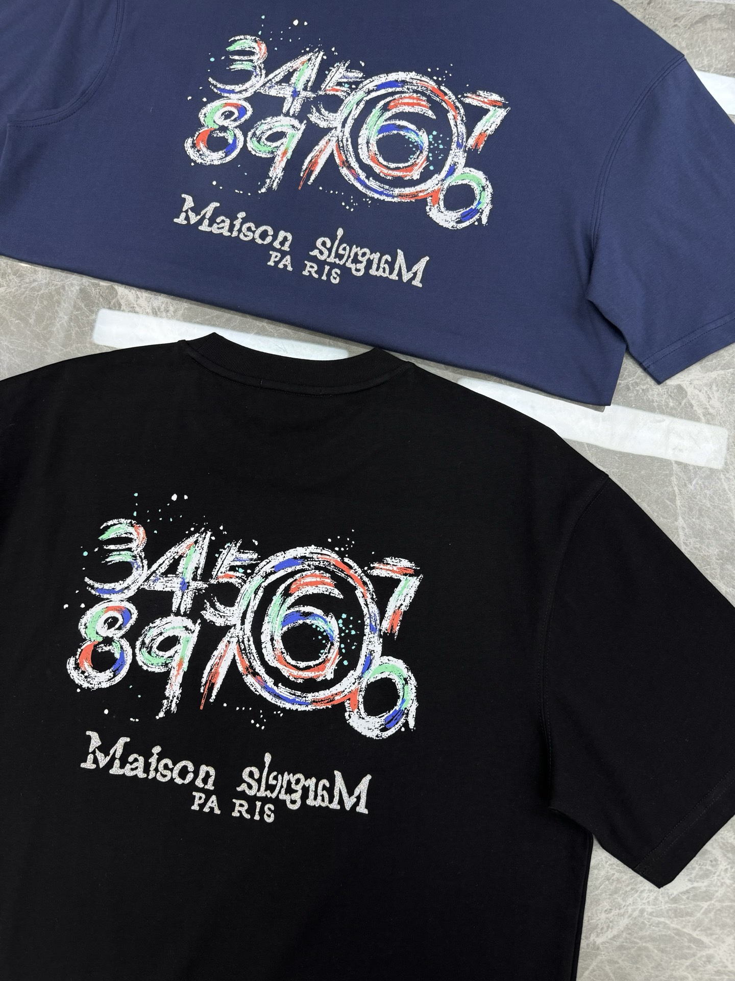 。🌾 Maison Margiela新款潮牌圆领T恤.男女同款！马吉拉经典图形字母设计.特别之作！双面立