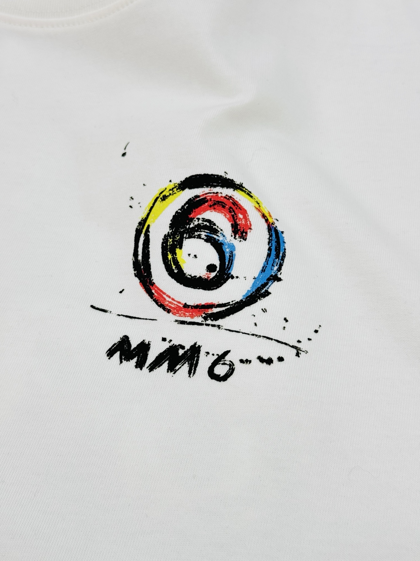 。🌾 Maison Margiela新款潮牌圆领T恤.男女同款！马吉拉经典图形字母设计.特别之作！双面立