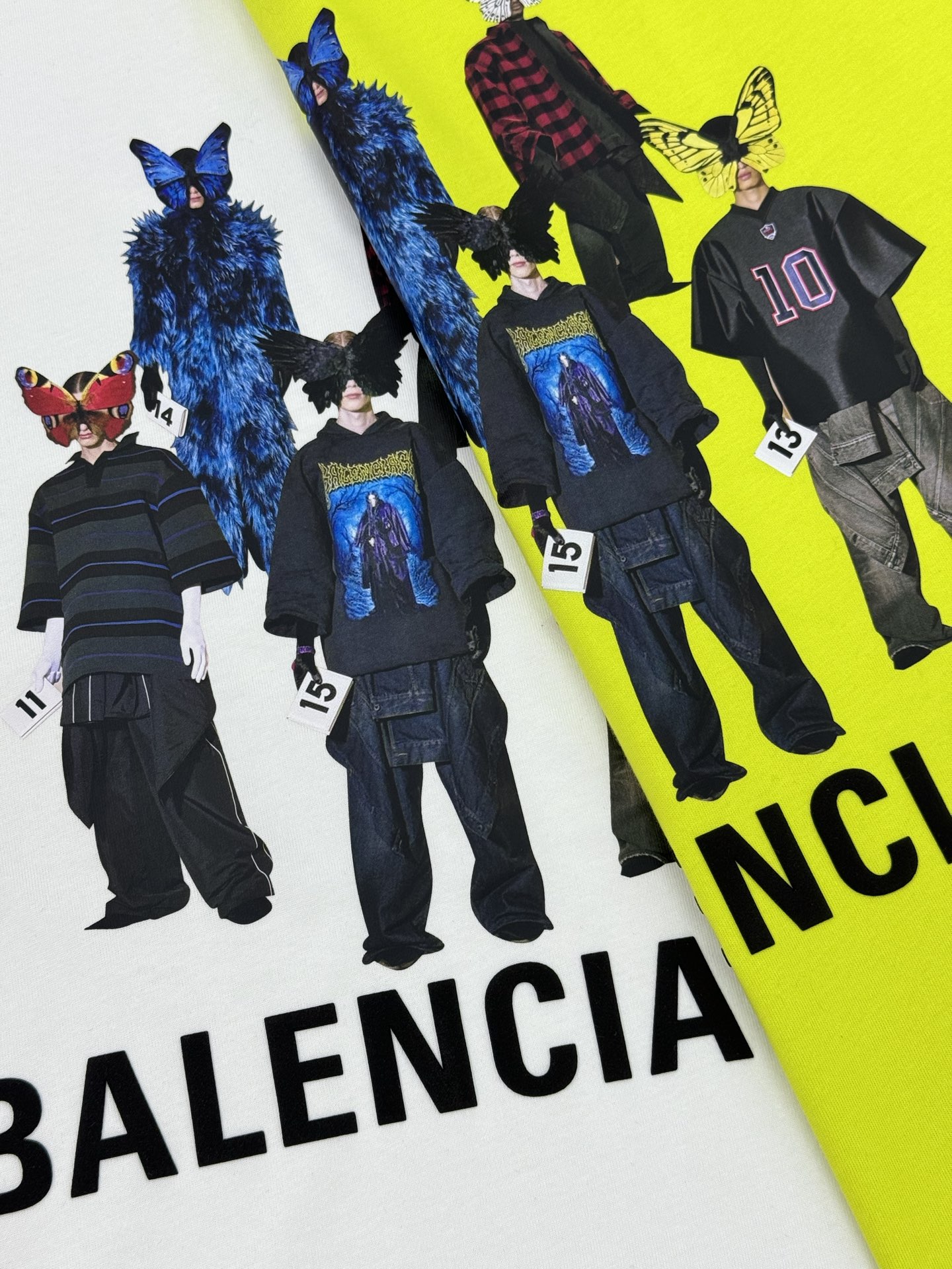 。🌾 Balenciag*巴黎世家新款潮牌圆领T恤.男女同款❤️立体烫画工艺呈现不一样的视觉感受，色彩搭