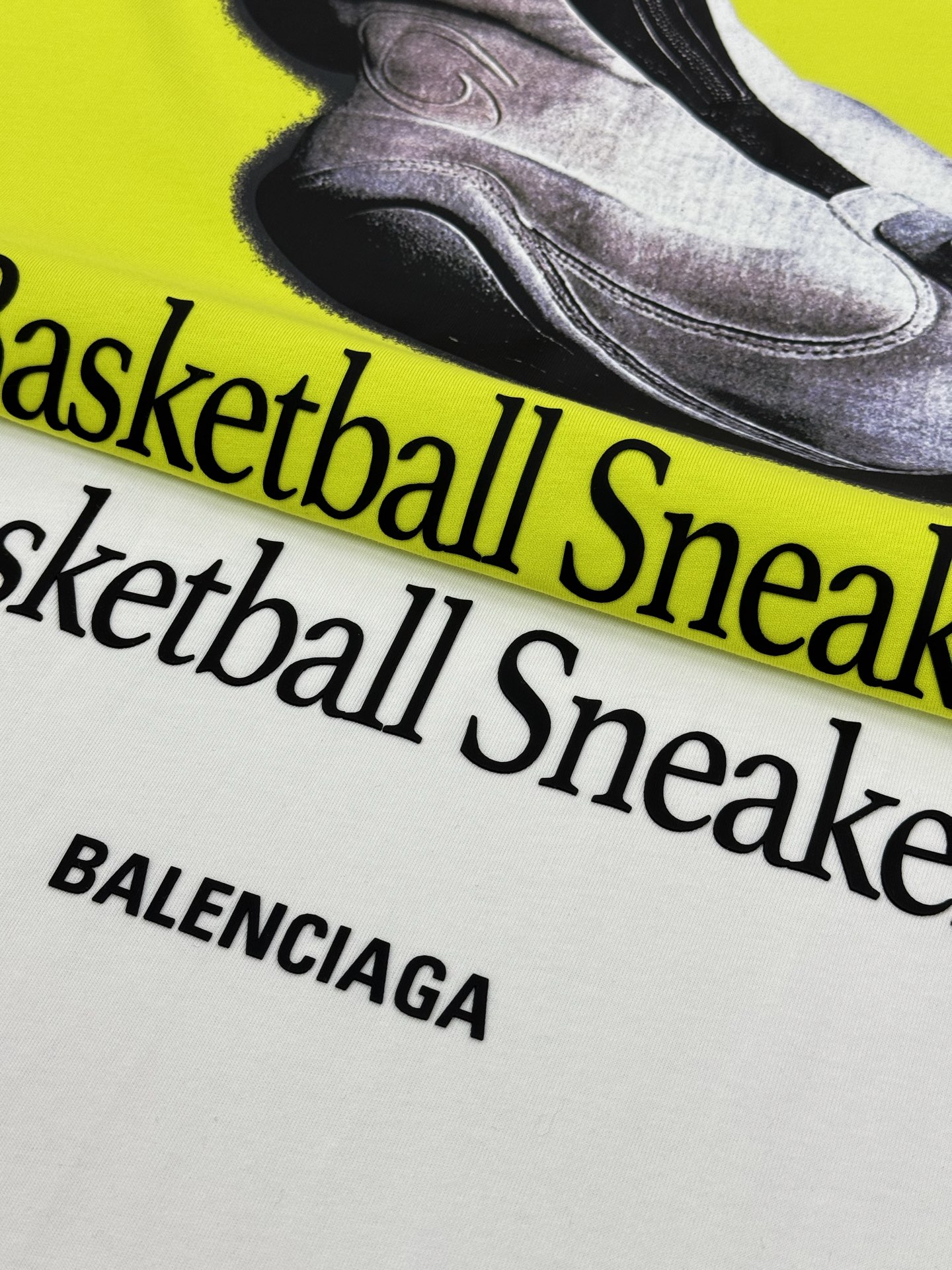 。🌾 Balenciag*巴黎世家新款潮牌老爹T恤.男女同款❤️os版型真的很迷人.丝光棉品牌图形字母烫