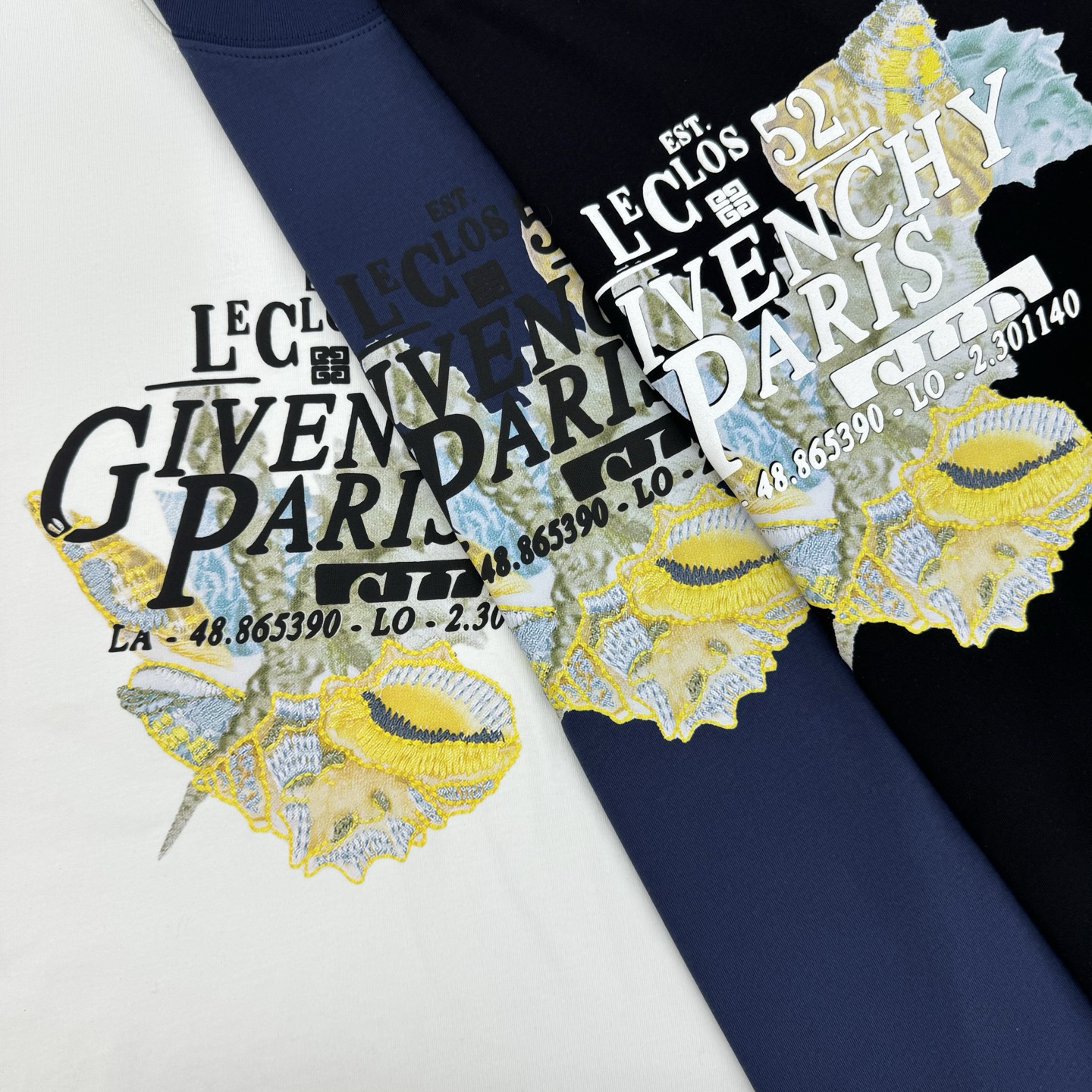 。🌾 Givench*y纪梵希*潮牌新款短袖T恤.当季颜值担当.双层叠加烫画品牌图形立体搭配.视觉效果相