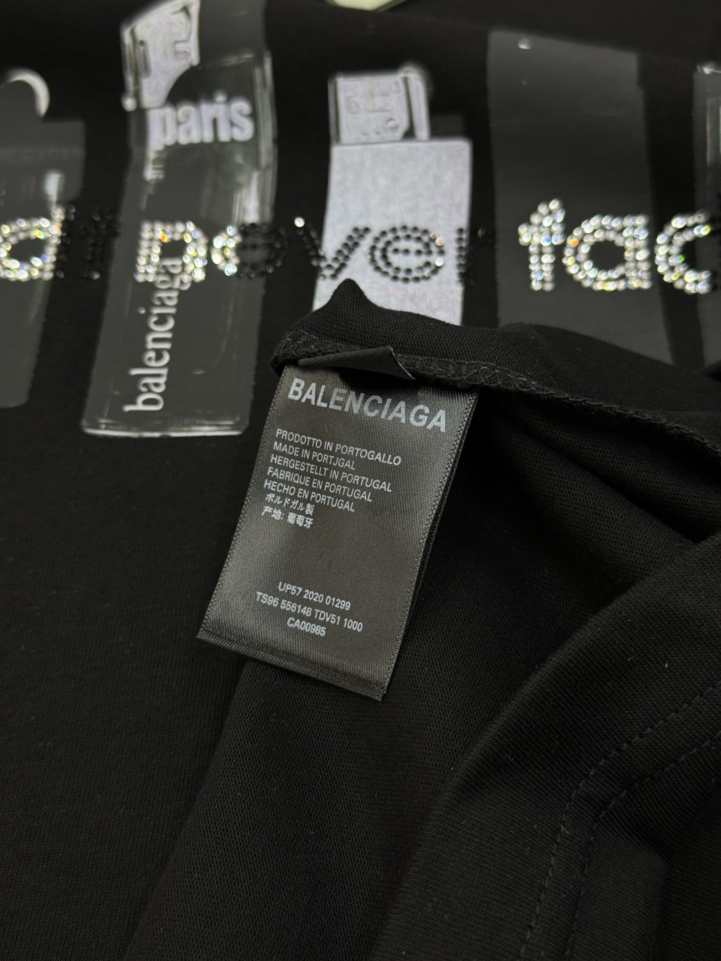 。🌾 BALENCIAG*巴黎世家潮牌新款T恤.男女同款推荐！230g纯棉面料.定制螺纹.面料柔软舒适.