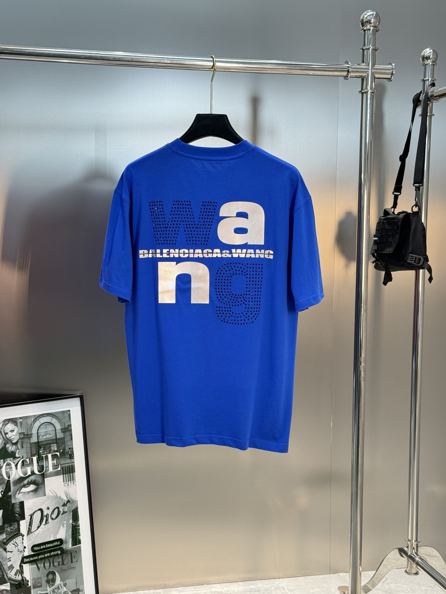 。🌾 Alexa*wang新款亚历山大王潮牌圆领T恤.潮牌T恤！男女同款～不同工艺呈现不一样的视觉感受，