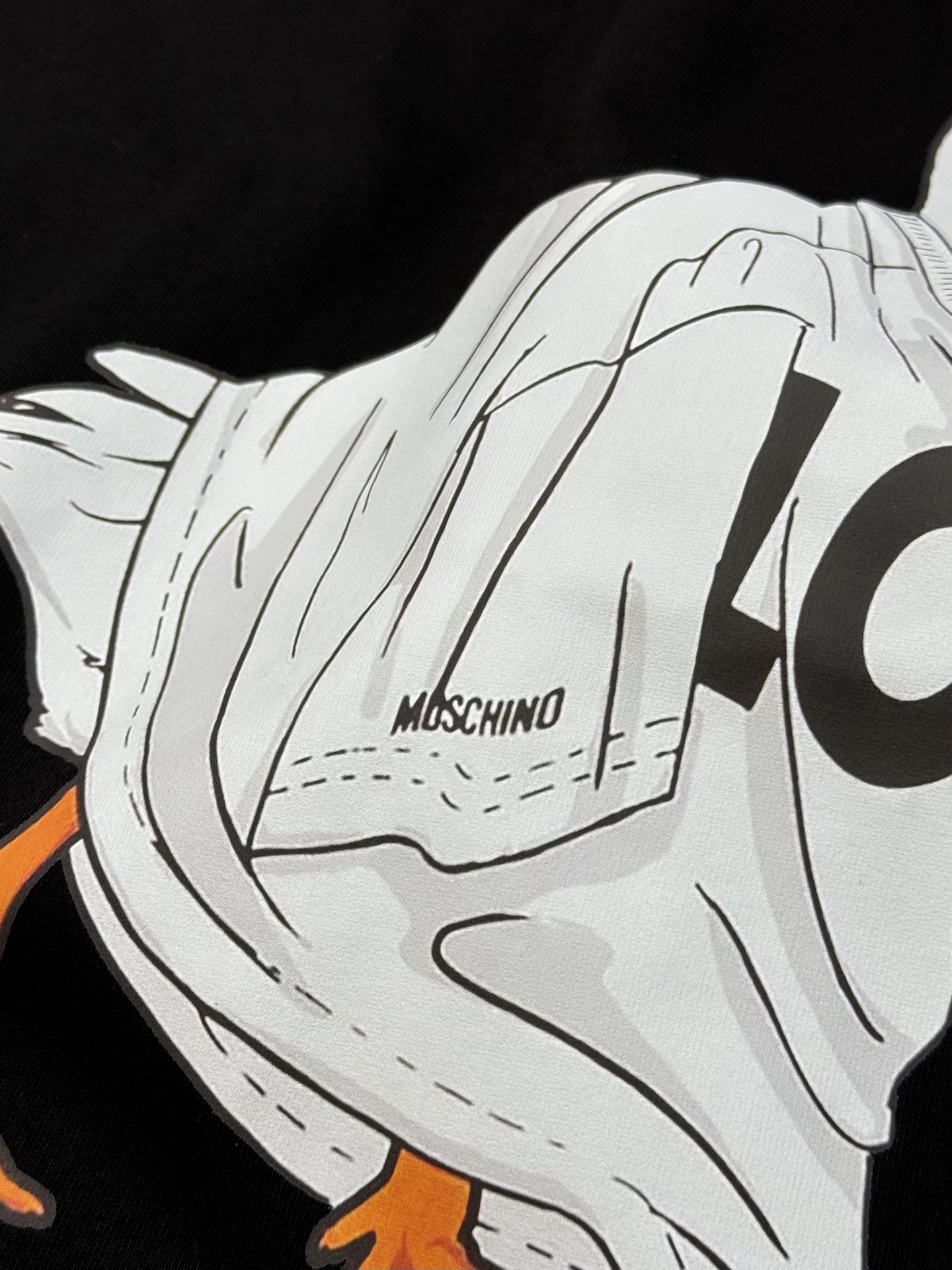 。🌾 MOSCHIN*莫斯奇诺*新品🆕潮牌情侣款T恤.原单推荐！大白鹅品牌潮流.街头风的新纪…整体图形质