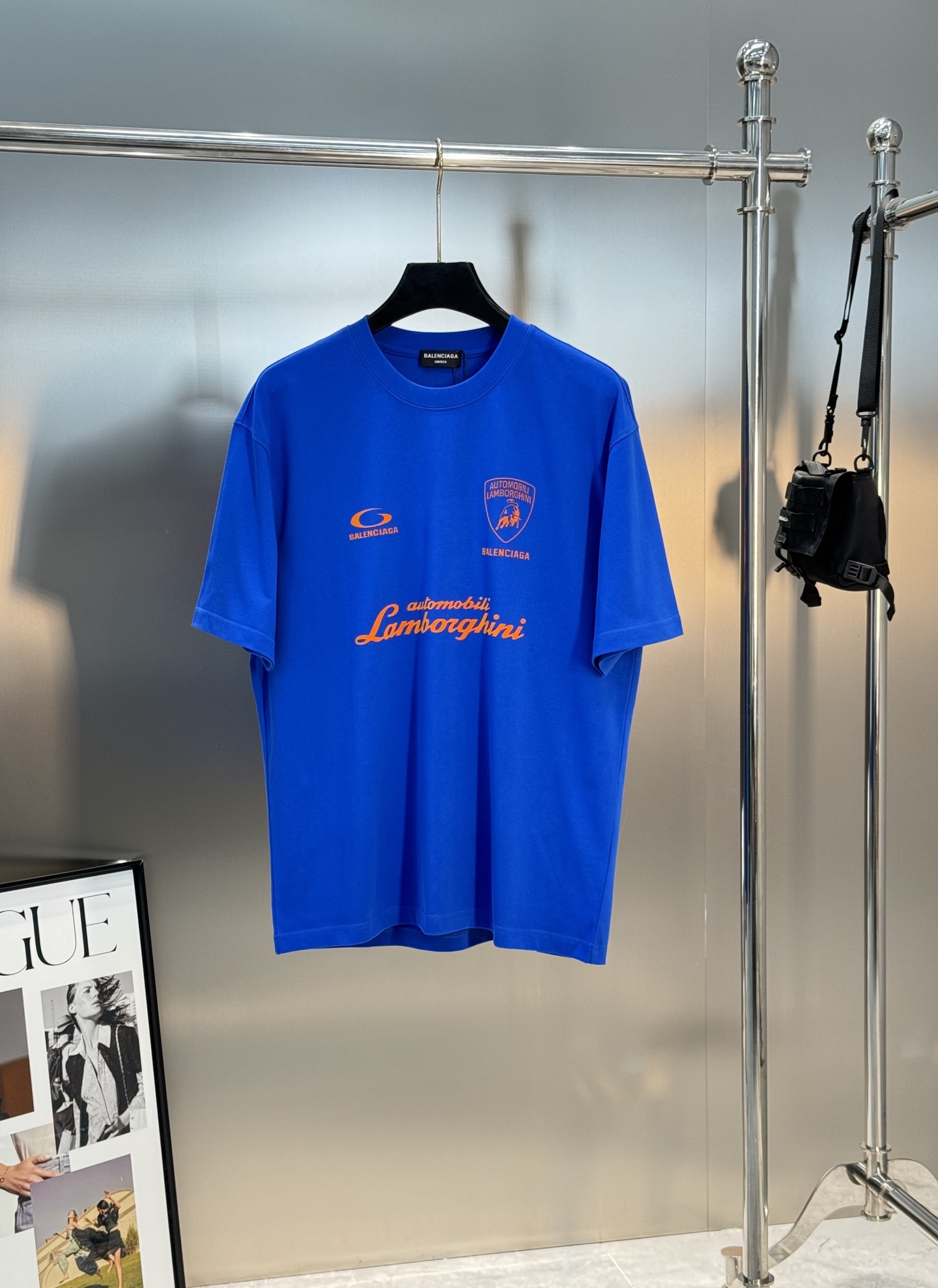 。🌾 Balenciag*巴黎世家新款潮牌T恤.联名款兰博基尼.男女同款❤️os版型真的很迷人.品牌图形