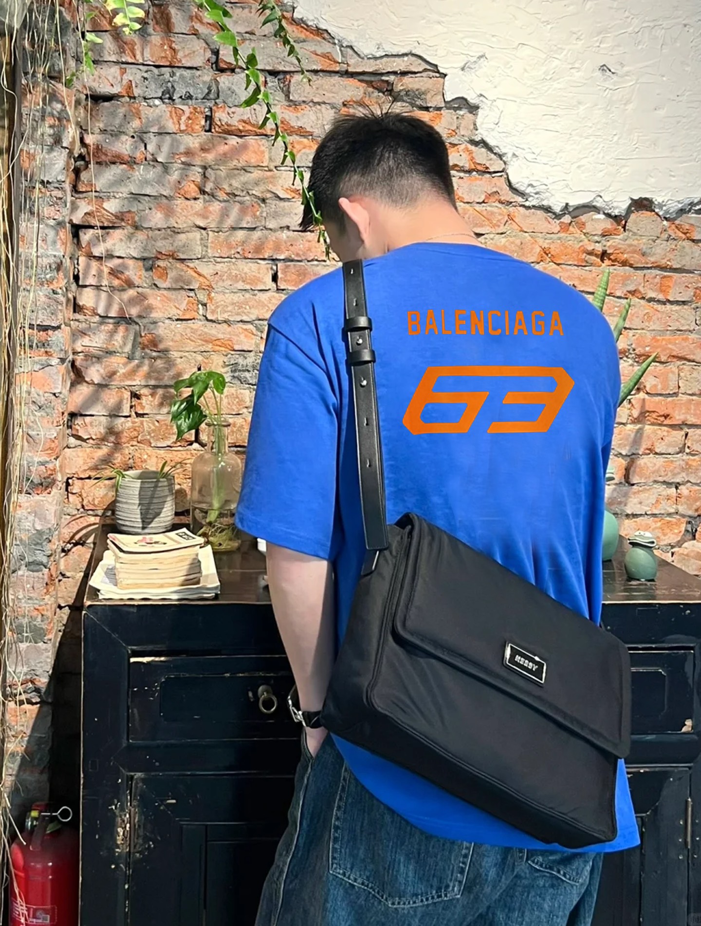 。🌾 Balenciag*巴黎世家新款潮牌T恤.联名款兰博基尼.男女同款❤️os版型真的很迷人.品牌图形