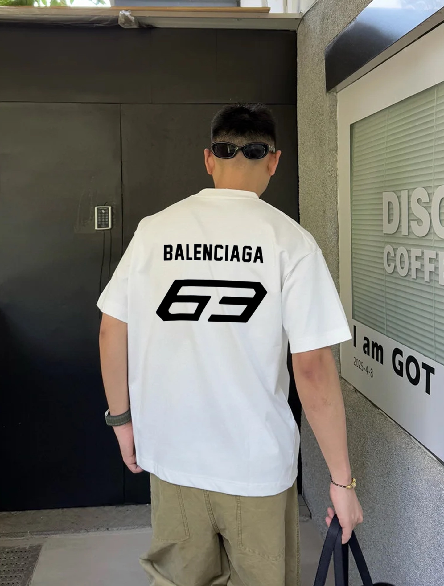 。🌾 Balenciag*巴黎世家新款潮牌T恤.联名款兰博基尼.男女同款❤️os版型真的很迷人.品牌图形