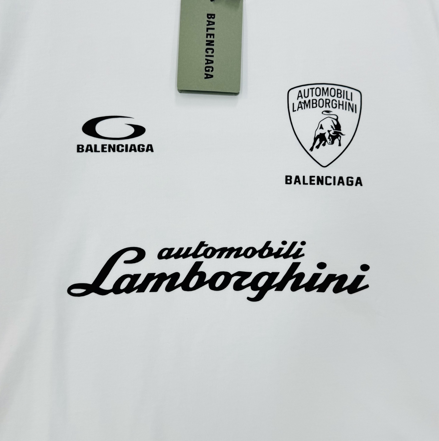 。🌾 Balenciag*巴黎世家新款潮牌T恤.联名款兰博基尼.男女同款❤️os版型真的很迷人.品牌图形