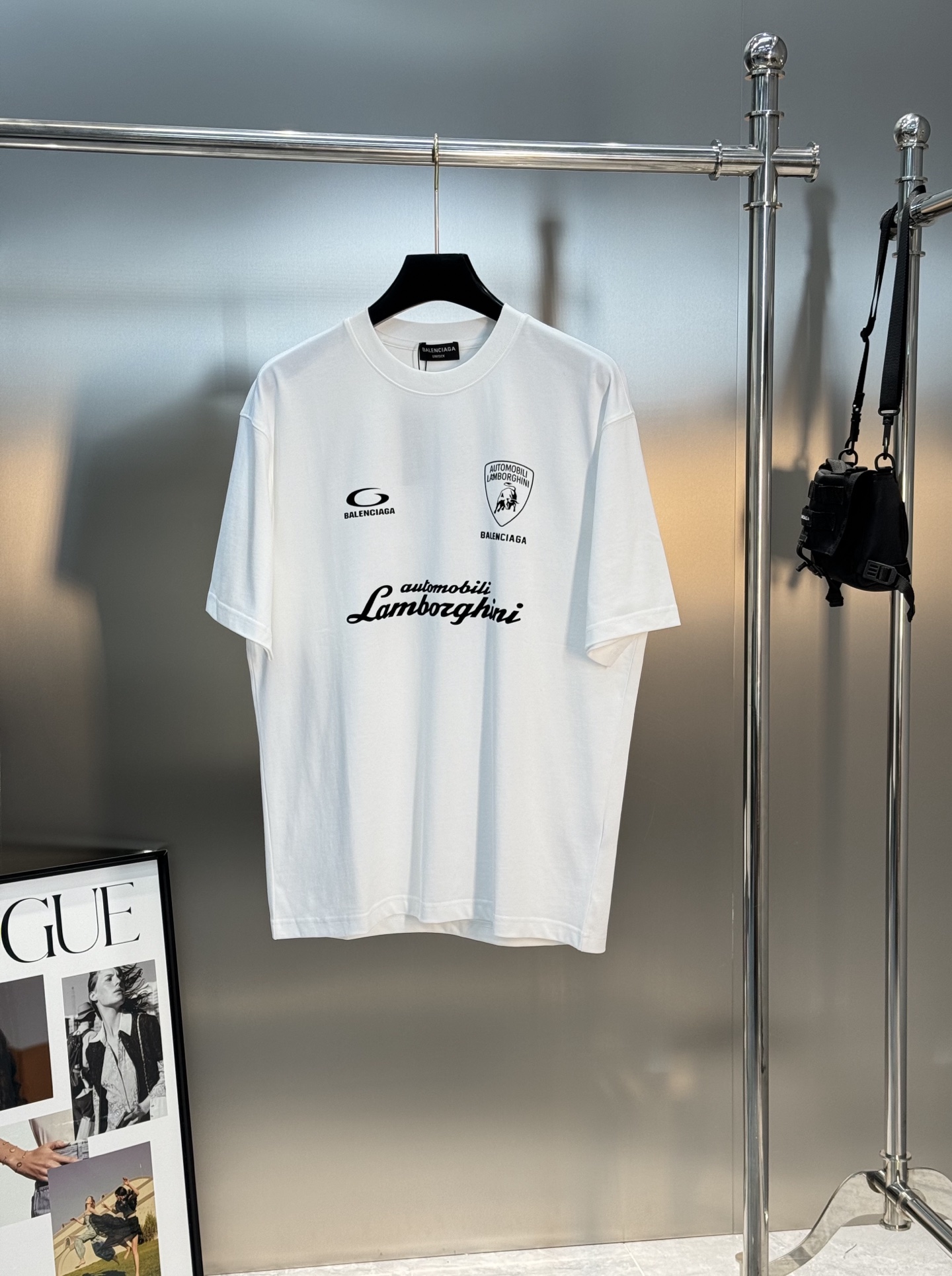 。🌾 Balenciag*巴黎世家新款潮牌T恤.联名款兰博基尼.男女同款❤️os版型真的很迷人.品牌图形