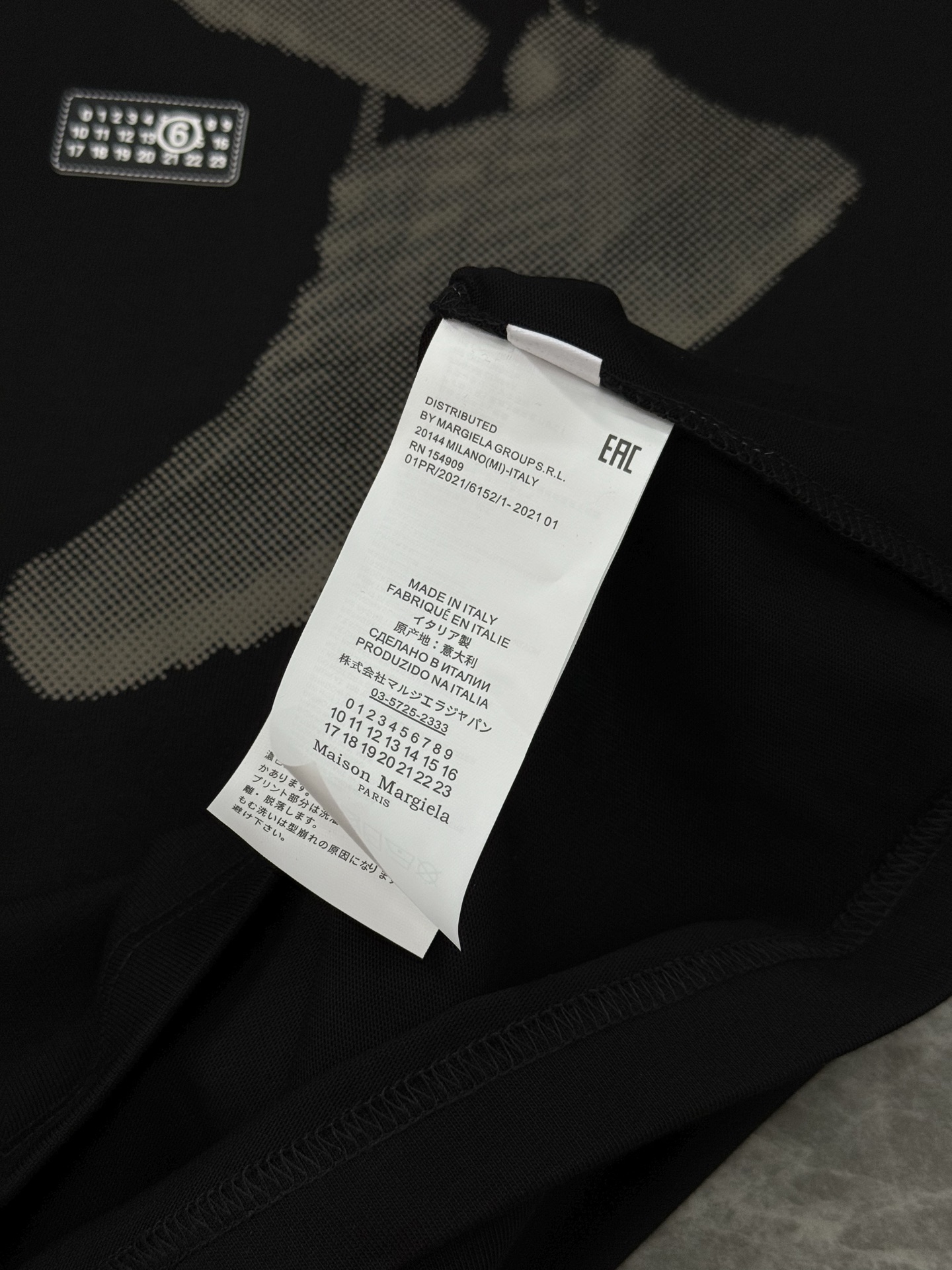 。🌾 Maison Margiela马吉拉潮牌新款圆领T恤.男女同款❤️马吉拉经典图形字l设计.特别之作