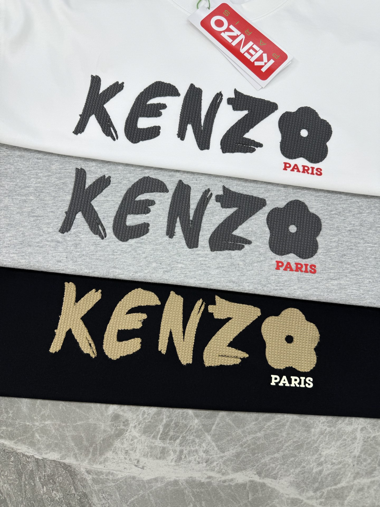 KENZ*高田*三新品潮牌T恤.男女同款～❤️最新短袖T恤，传承经典著作改良后的新品更加的具有立体感官，