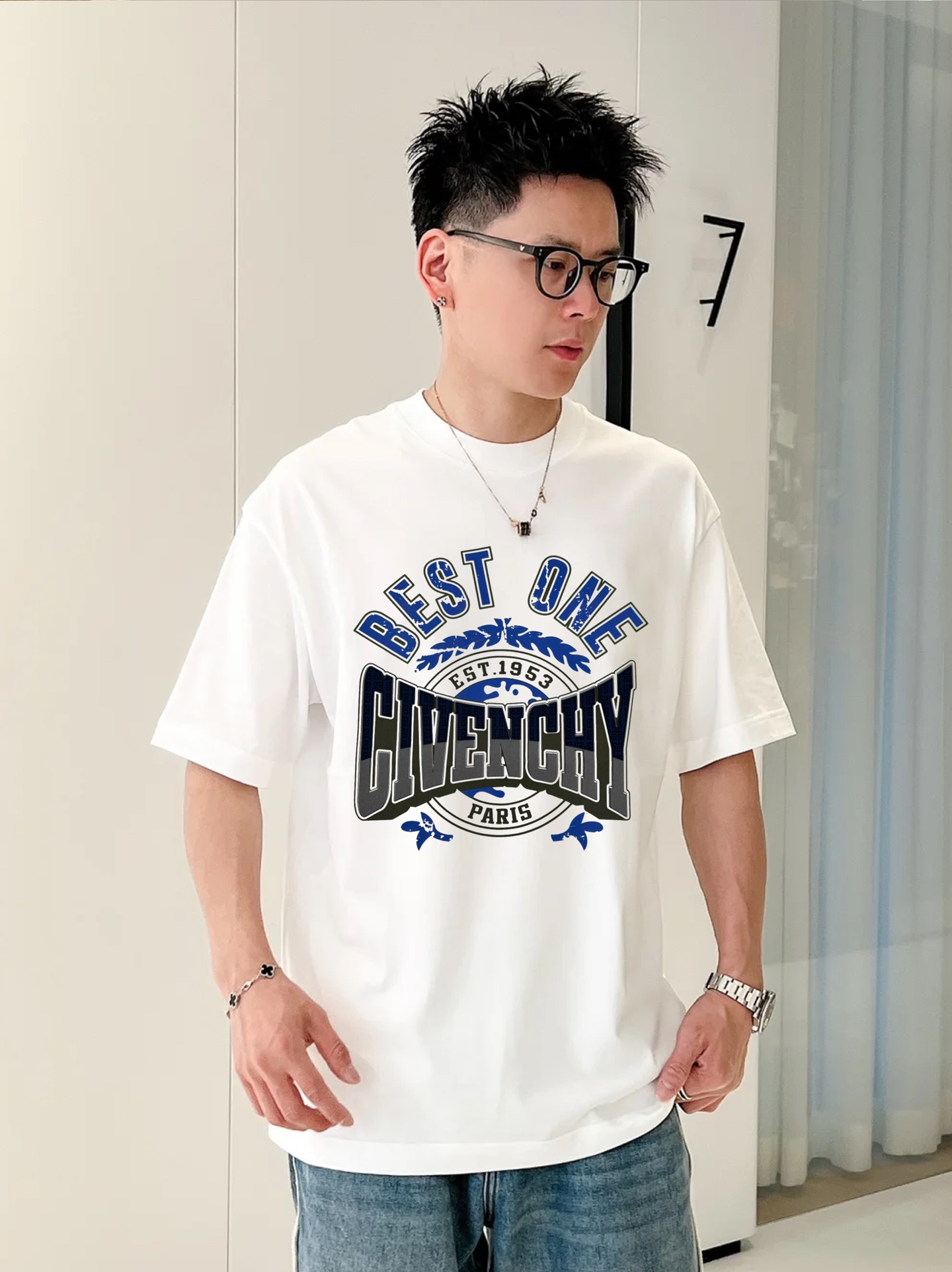 Givenchy Best One印花T恤❤️男女同款！纪梵希Best One系列印花T恤，纯色底色搭配