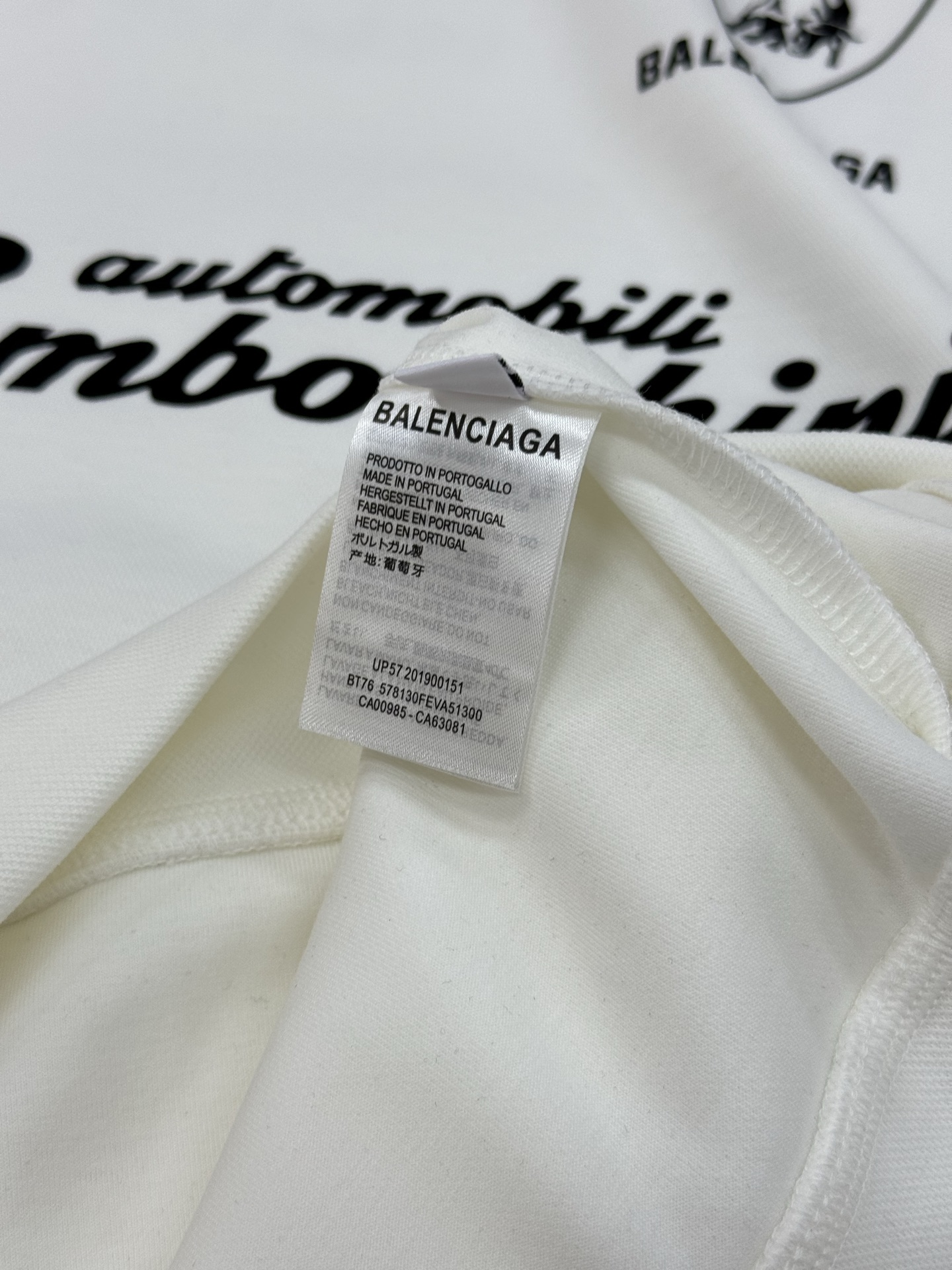 Balenciag*巴黎世家新款连帽卫衣.联名款兰博基尼.男女同款！os版型真的很迷人.品牌图形字母烫画