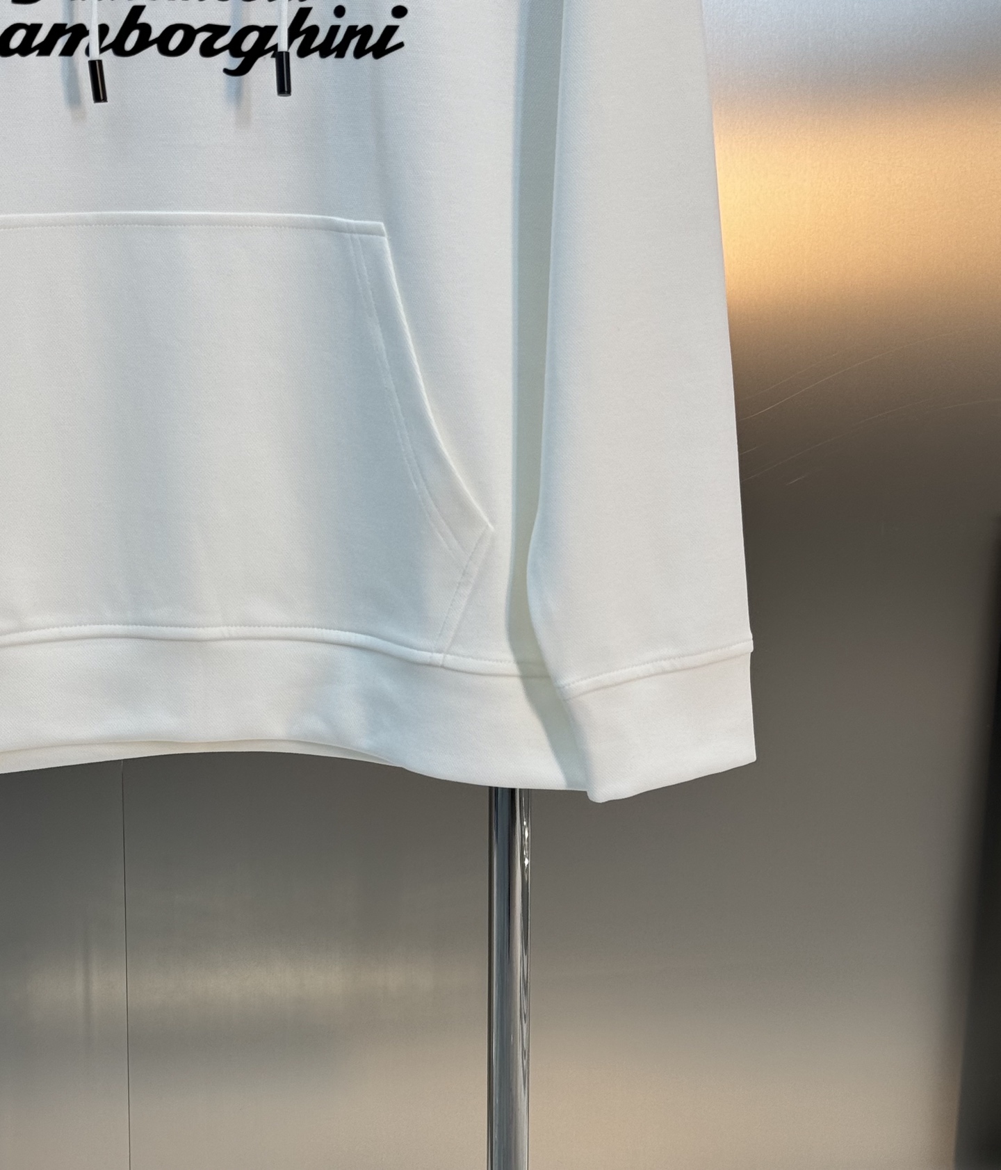 Balenciag*巴黎世家新款连帽卫衣.联名款兰博基尼.男女同款！os版型真的很迷人.品牌图形字母烫画
