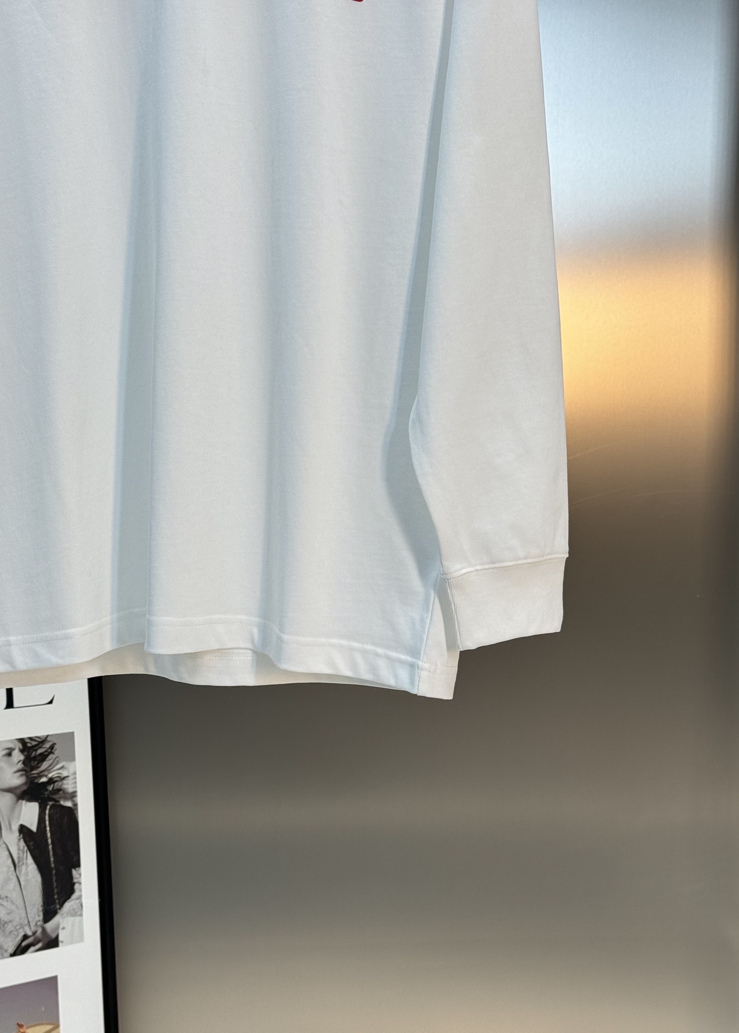 ARCTERY*始祖*鸟🐦新款宽松版型长袖T恤.男女同款～小红书推荐！胸前品牌字母图形多色彩叠加工艺.后