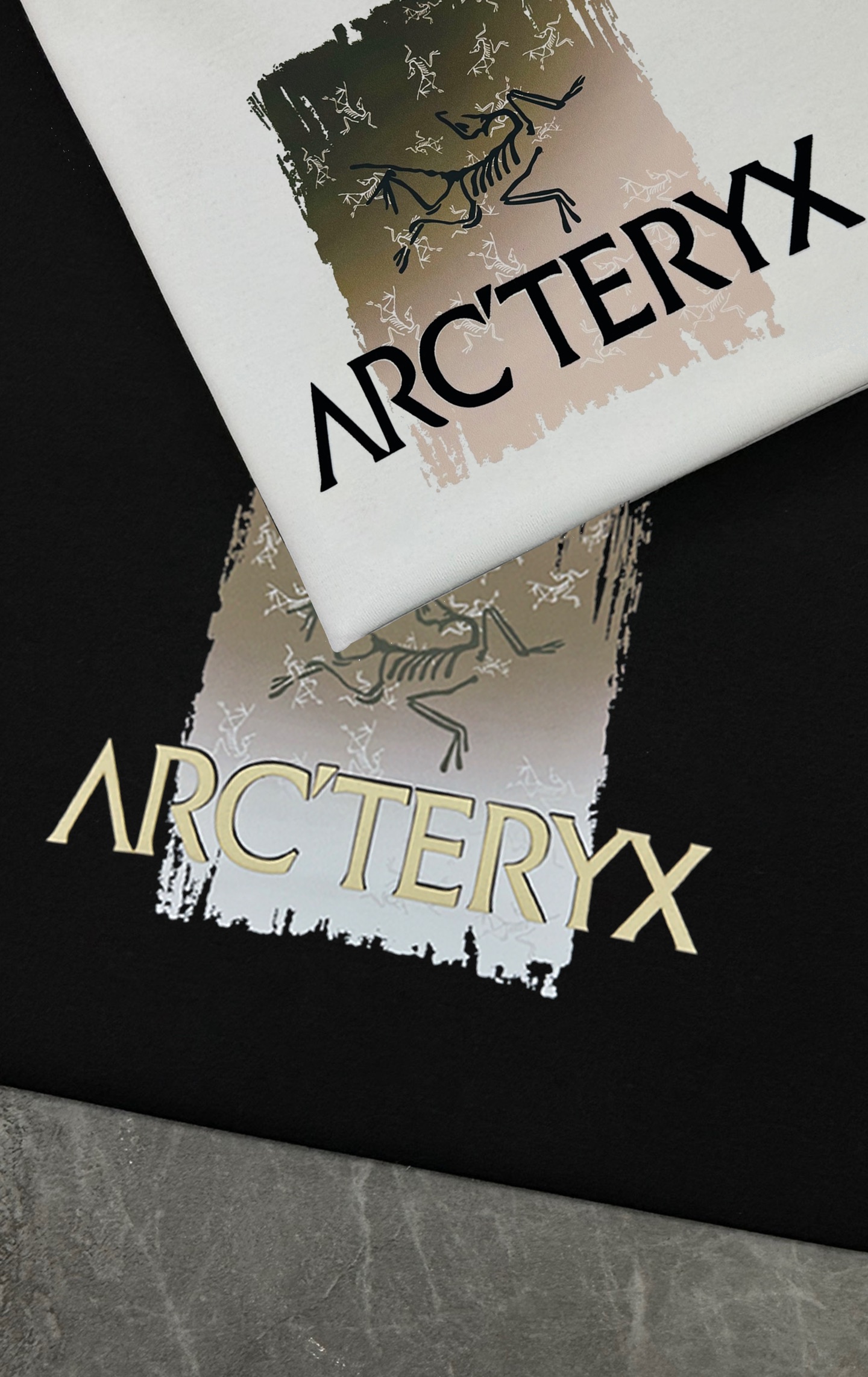 ARC'TERY*始祖鸟🐦新款莫代尔长袖T恤.双层品牌字母图形设计.此款短TEE甄选300g莫代尔面料，