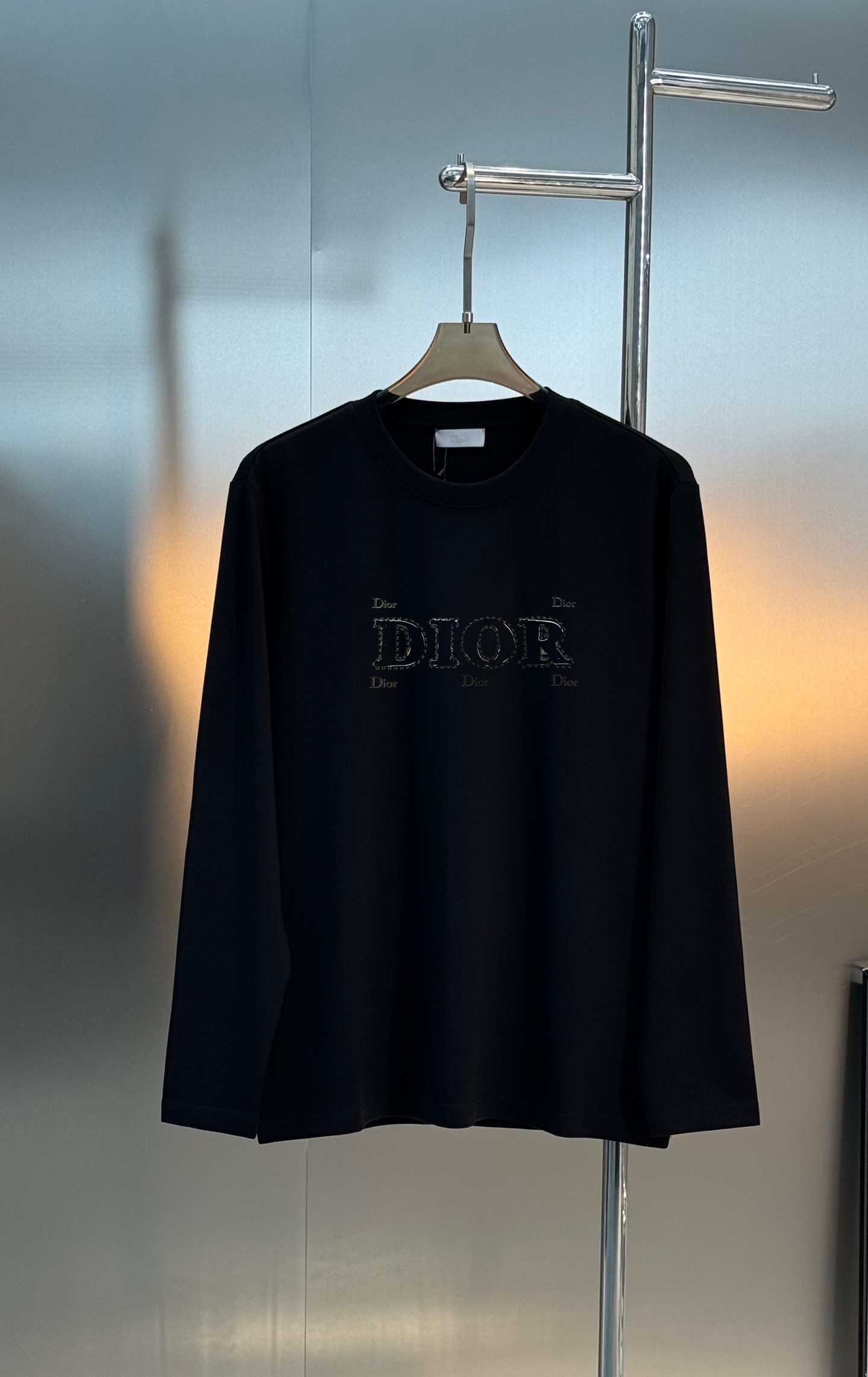 Dior迪奥新款莫代尔长袖T恤🆕焕新升级百搭基础款，贸易公司出品！！甄选优质有机300g莫代尔棉面料，透