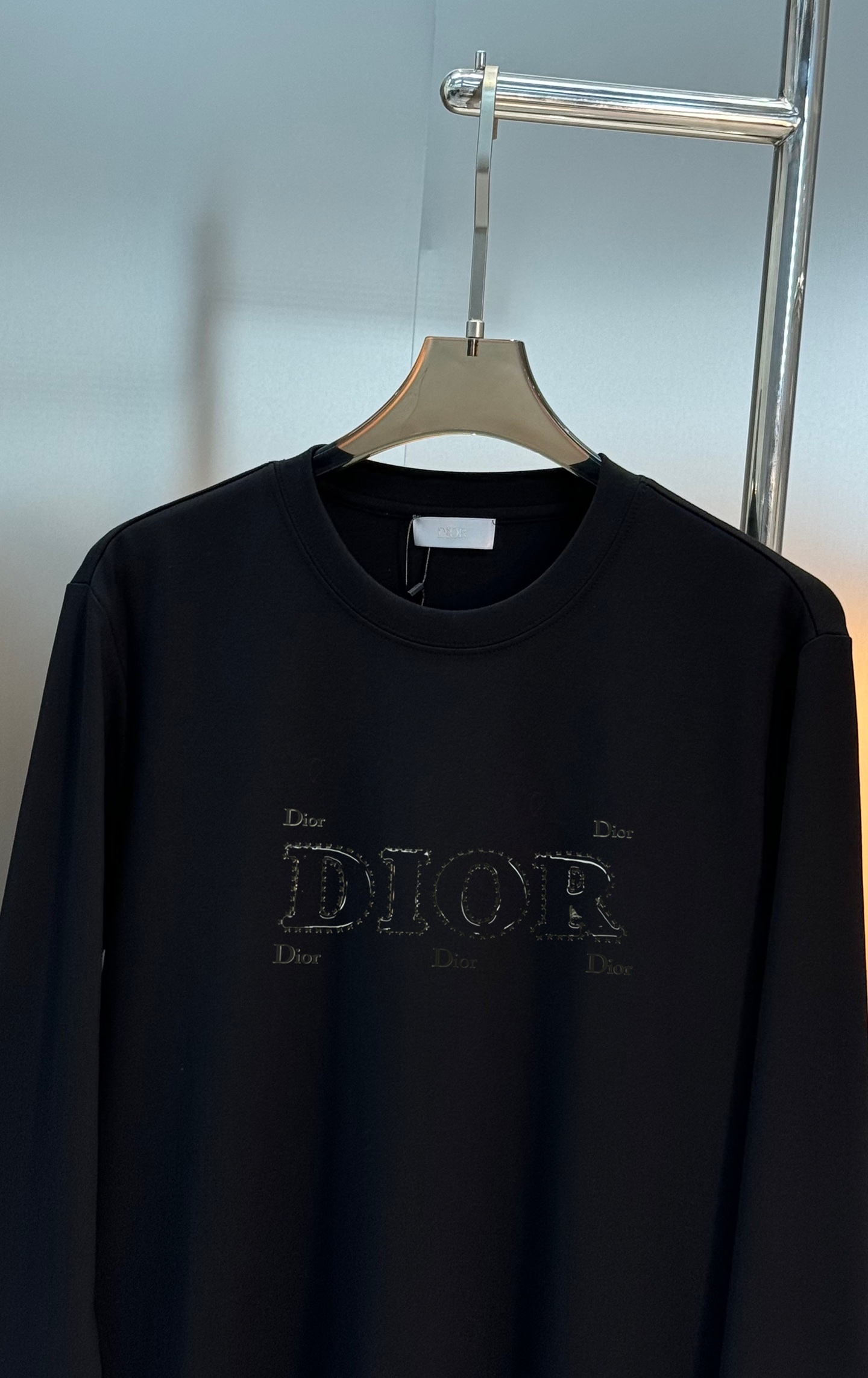 Dior迪奥新款莫代尔长袖T恤🆕焕新升级百搭基础款，贸易公司出品！！甄选优质有机300g莫代尔棉面料，透