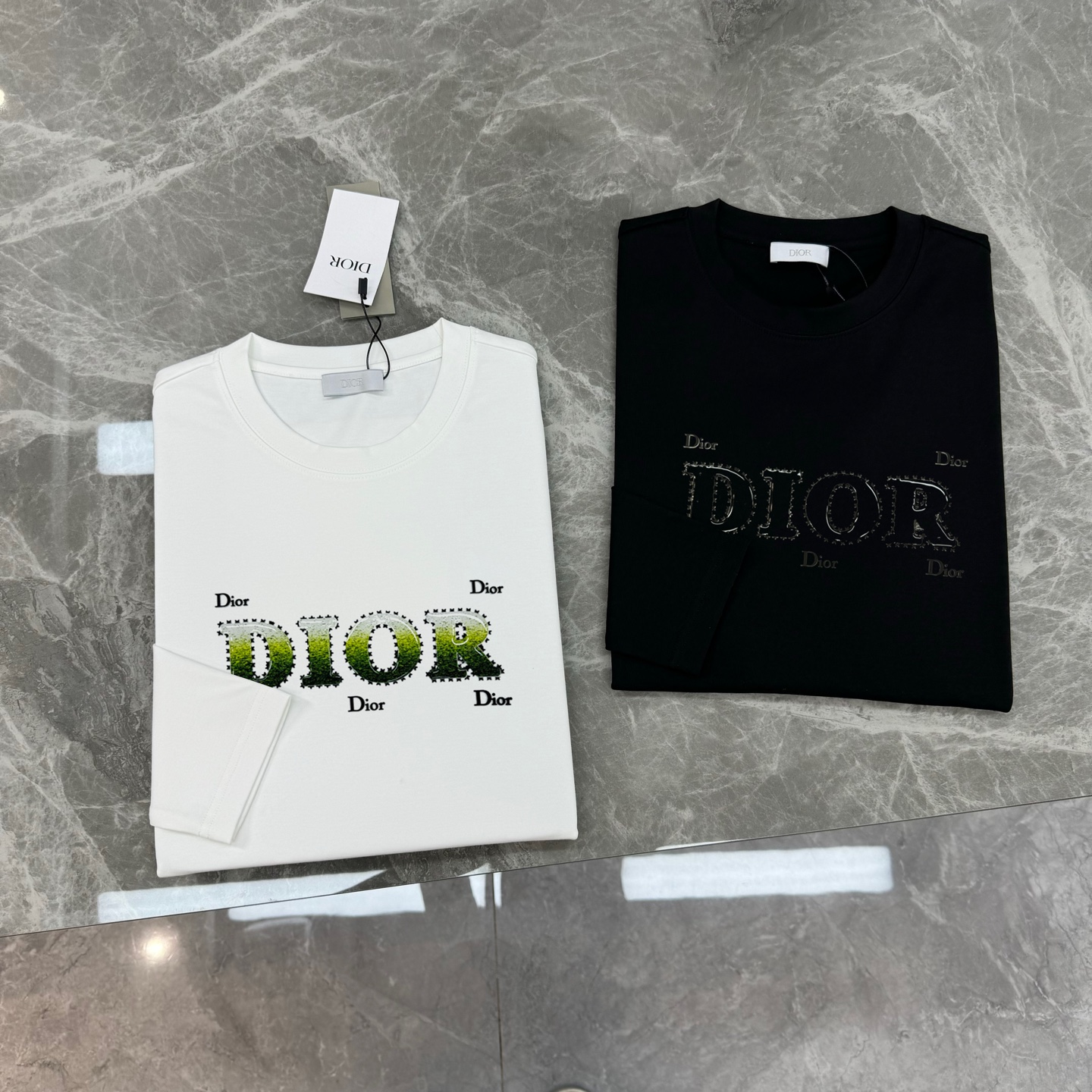 Dior迪奥新款莫代尔长袖T恤🆕焕新升级百搭基础款，贸易公司出品！！甄选优质有机300g莫代尔棉面料，透