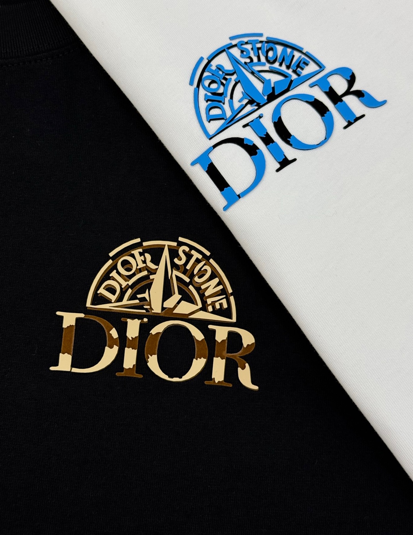 顶级颜值担当！Dior迪奥新款莫代尔长袖T恤❤️ 迪奥Dior Stone系列长袖T恤，背后撞色logo