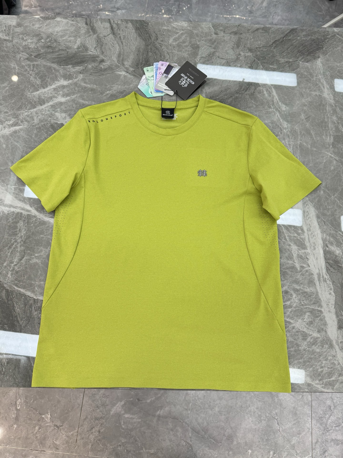 懂货的入手！ Kolon SPort 可隆户外新款T恤.原单货推荐❤️可成套搭配.常规版型户外T恤.立体