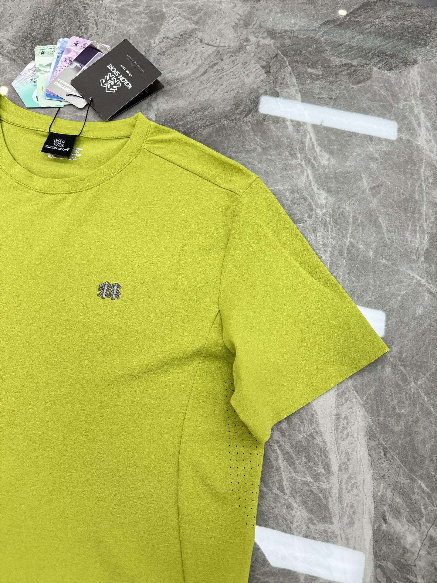 懂货的入手！ Kolon SPort 可隆户外新款T恤.原单货推荐❤️可成套搭配.常规版型户外T恤.立体