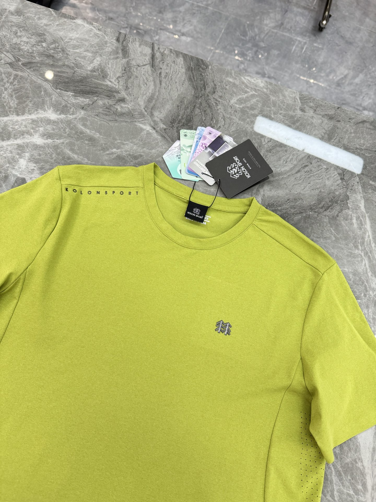 懂货的入手！ Kolon SPort 可隆户外新款T恤.原单货推荐❤️可成套搭配.常规版型户外T恤.立体