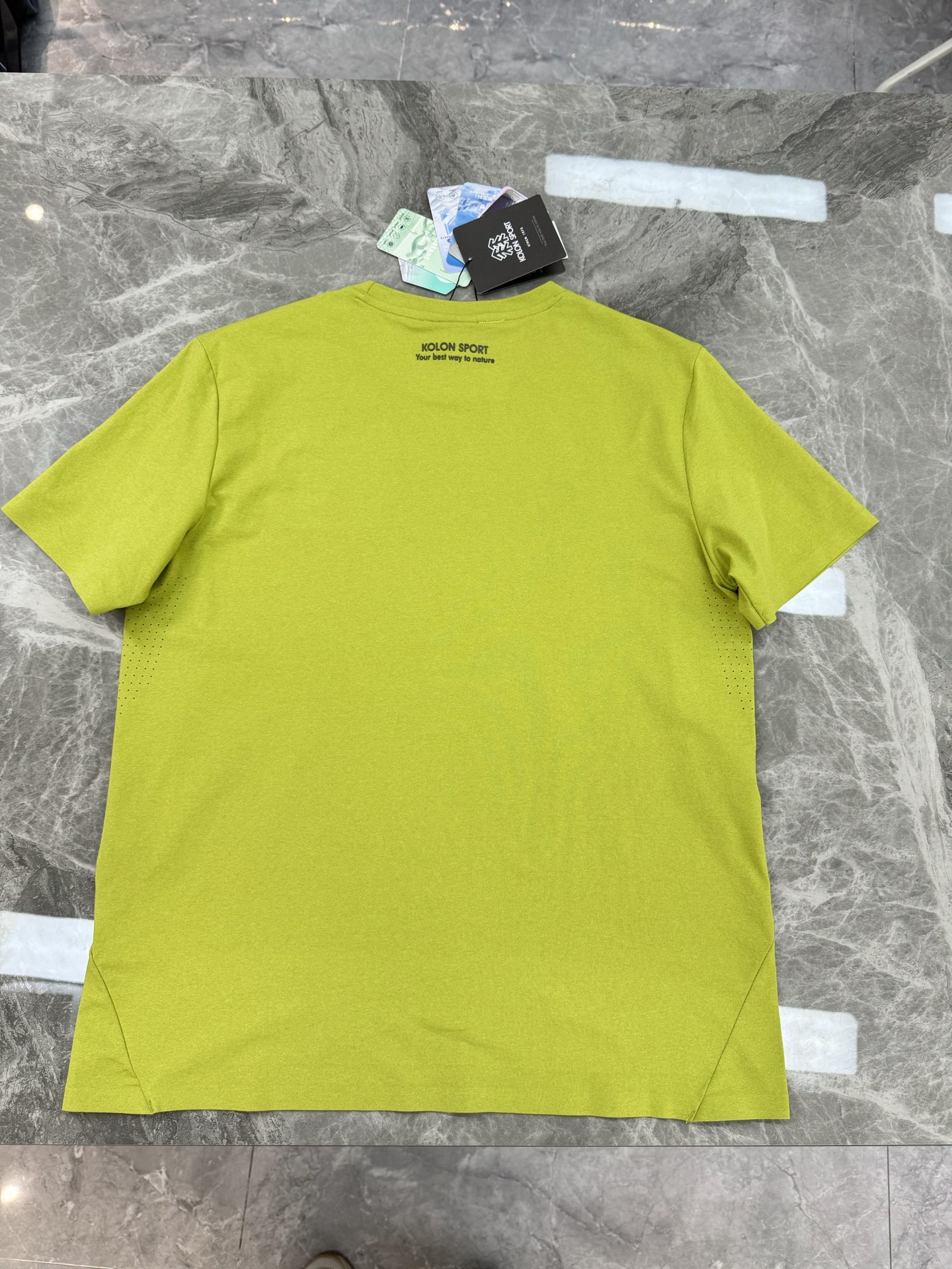 懂货的入手！ Kolon SPort 可隆户外新款T恤.原单货推荐❤️可成套搭配.常规版型户外T恤.立体