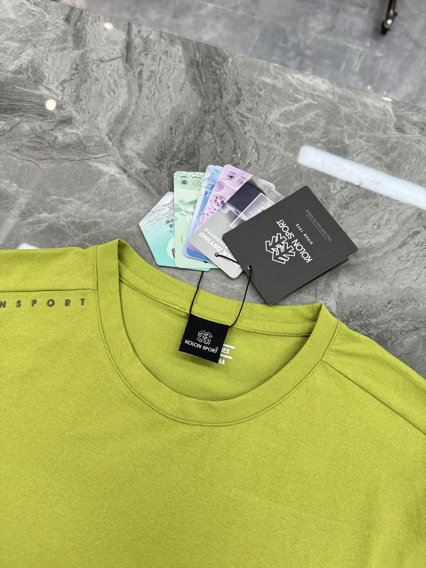 懂货的入手！ Kolon SPort 可隆户外新款T恤.原单货推荐❤️可成套搭配.常规版型户外T恤.立体